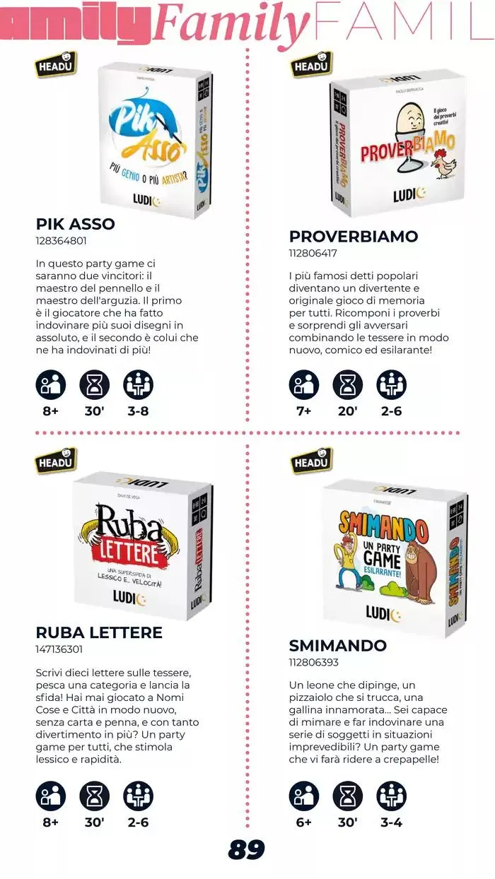 Catalogo Giochi di Società da 1 marzo a 15 marzo di 2025 - Pagina del volantino 89