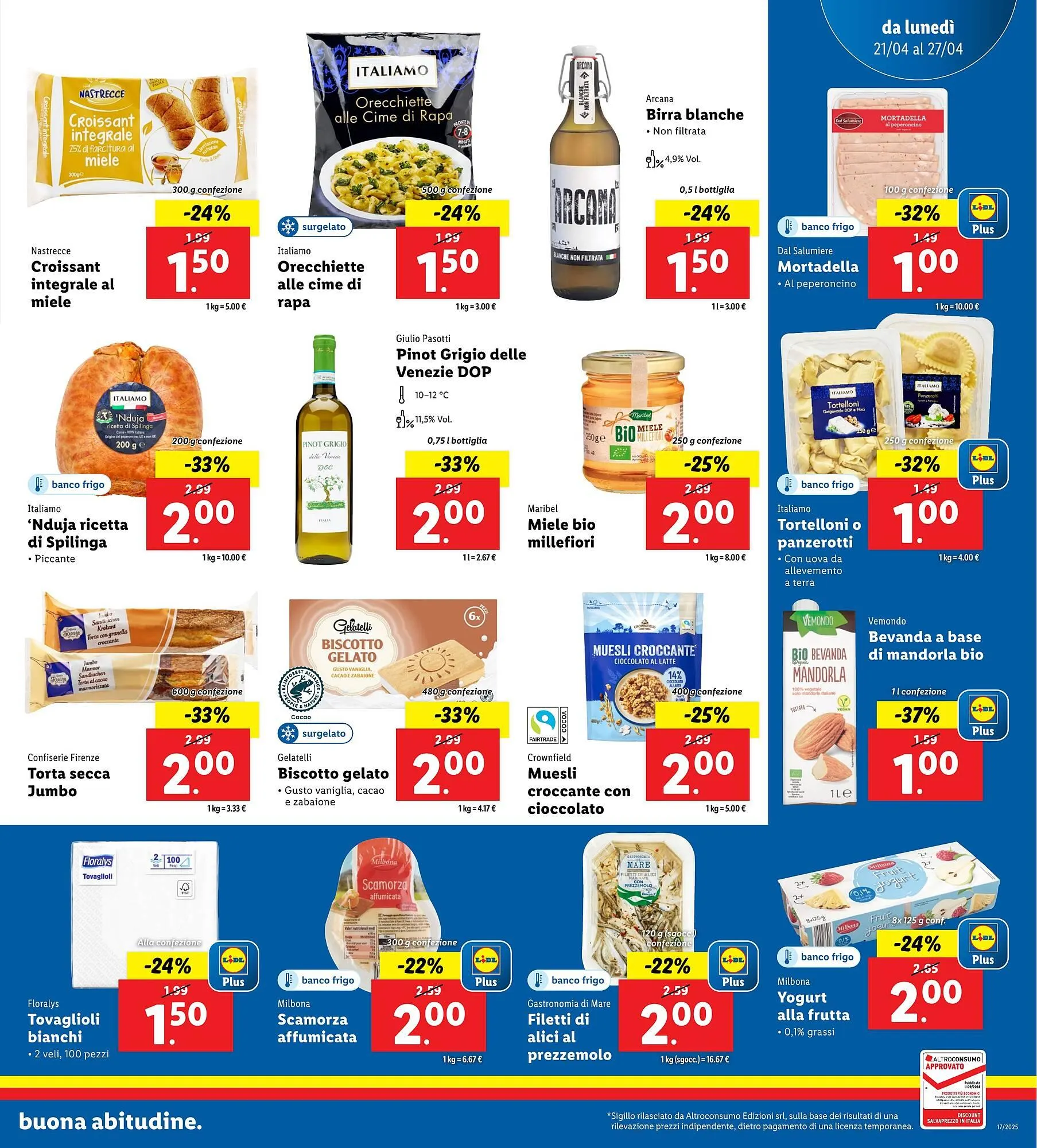 Volantino Lidl da 21 aprile a 27 aprile di 2025 - Pagina del volantino 9