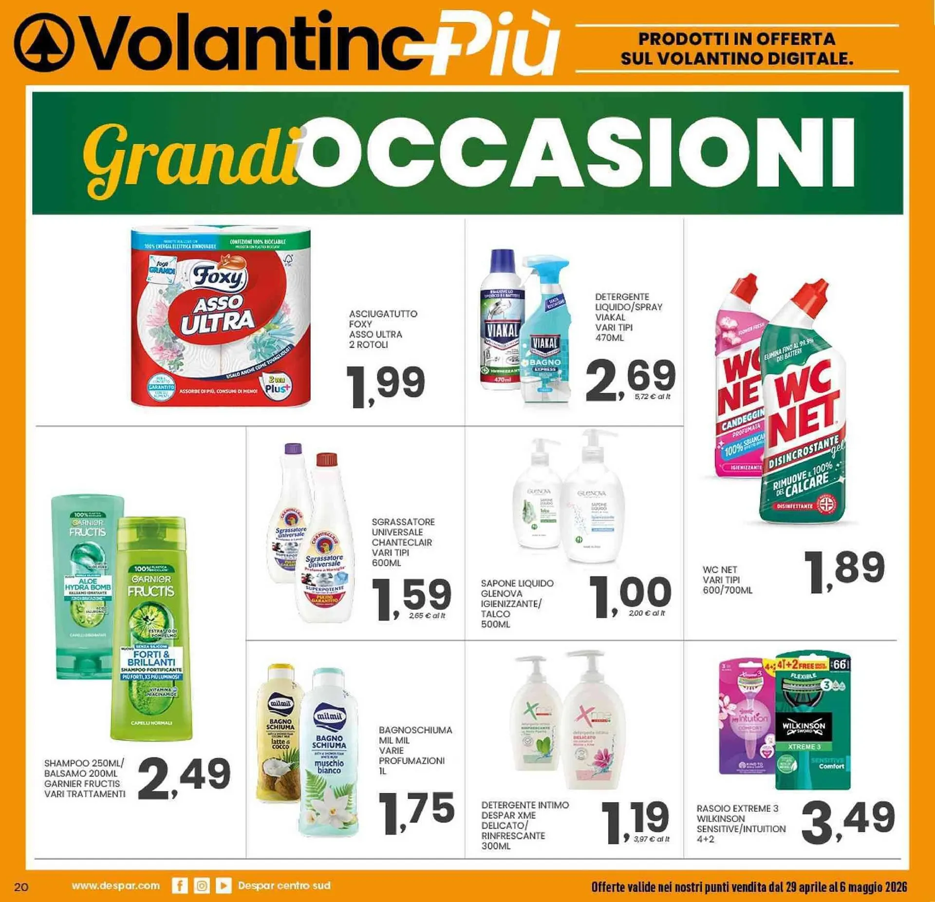 Volantino Despar da 29 aprile a 6 maggio di 2026 - Pagina del volantino 19