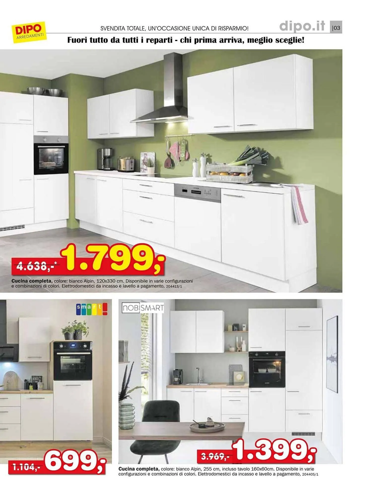 Volantino Dipo Arredamenti da 29 dicembre a 11 gennaio di 2026 - Pagina del volantino 3