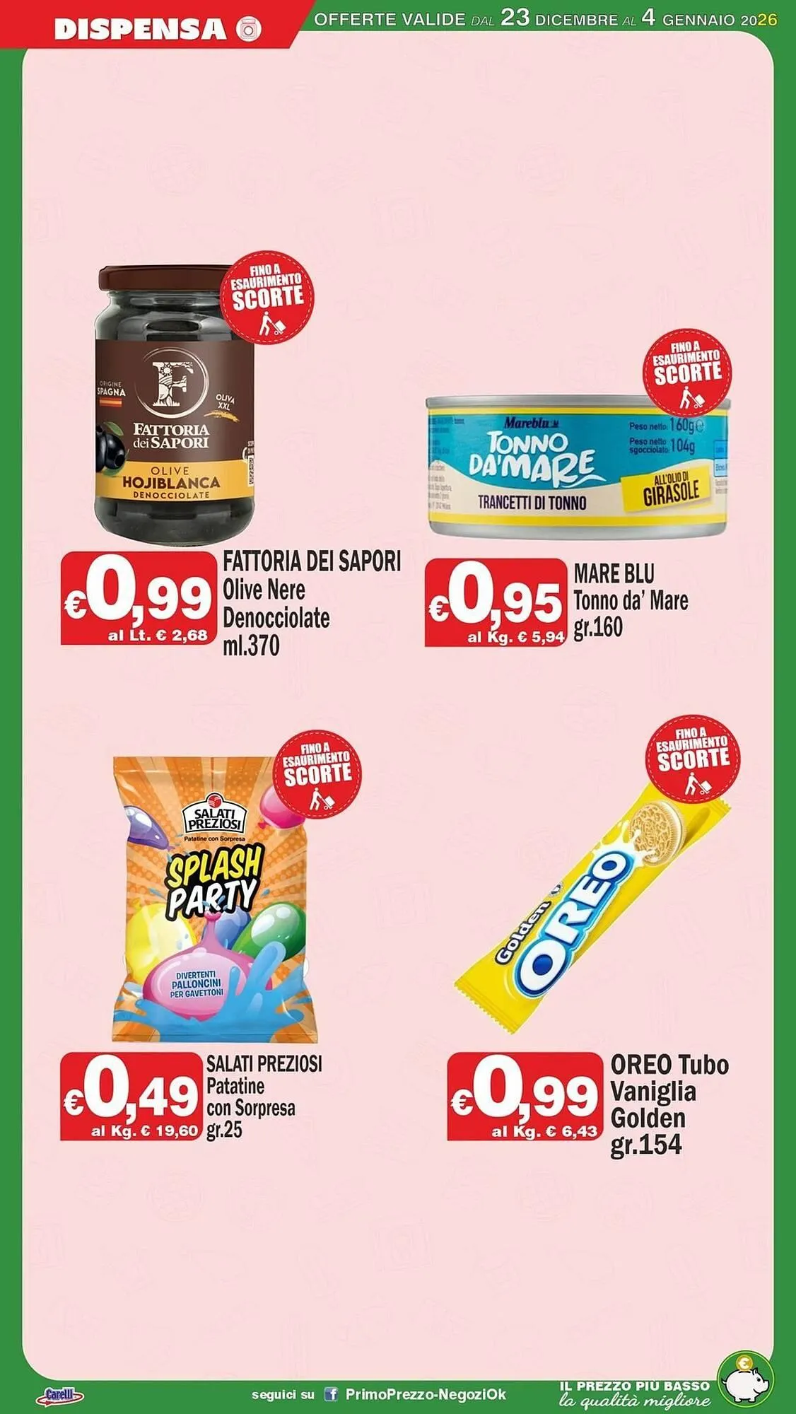 Volantino Primo Prezzo da 23 dicembre a 4 gennaio di 2026 - Pagina del volantino 8