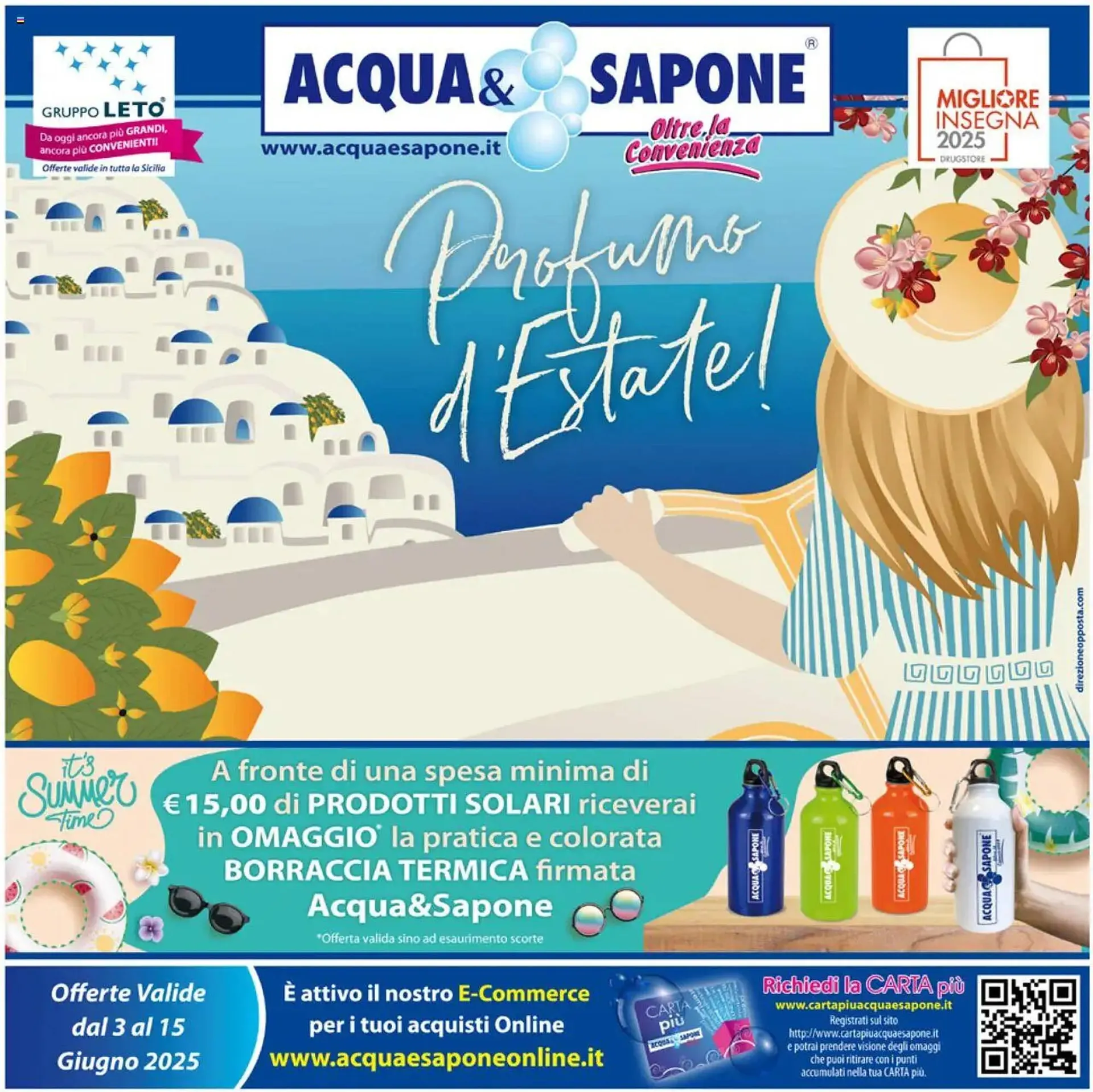 Volantino Acqua & Sapone da 3 giugno a 15 giugno di 2025 - Pagina del volantino 1