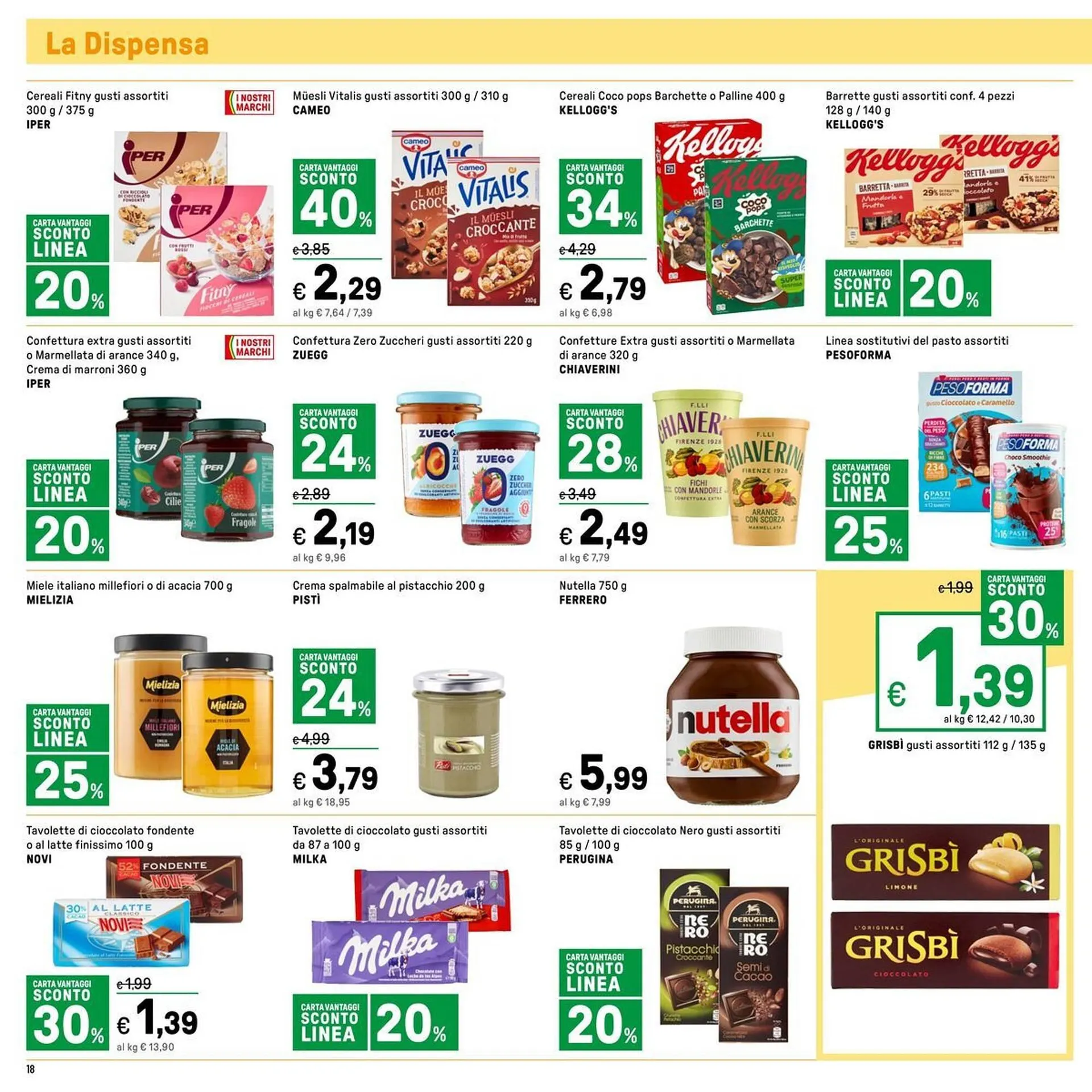 Volantino Iper La Grande da 16 gennaio a 25 gennaio di 2026 - Pagina del volantino 18