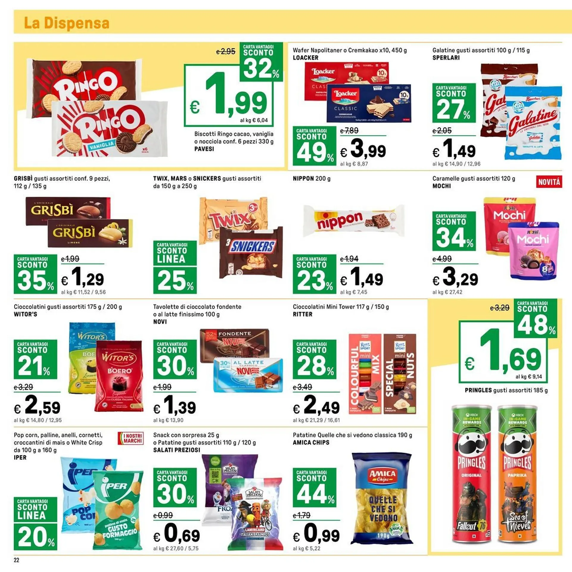 Volantino Iper La Grande da 7 aprile a 19 aprile di 2026 - Pagina del volantino 22