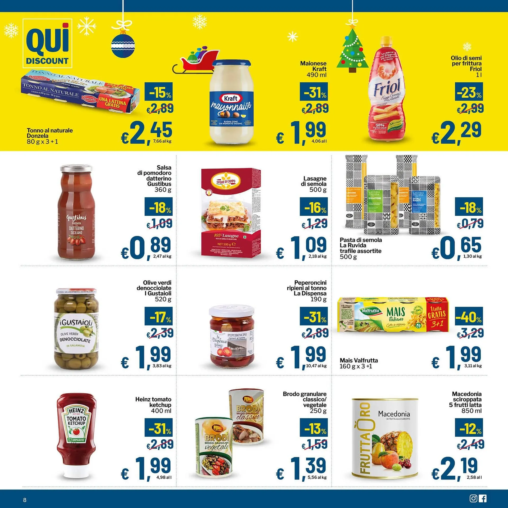 Volantino Qui Discount da 2 dicembre a 24 dicembre di 2025 - Pagina del volantino 8
