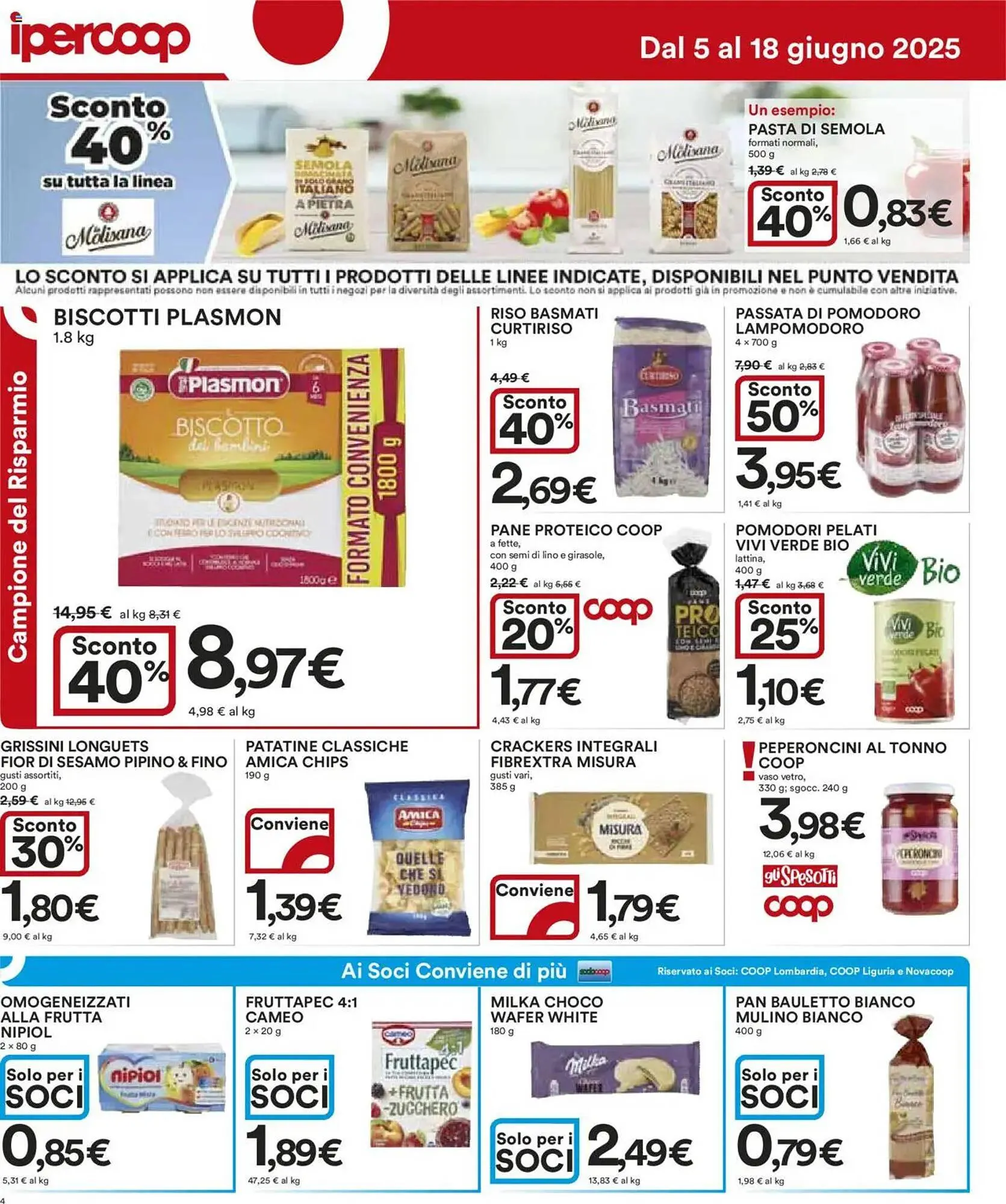 Volantino Ipercoop da 5 giugno a 18 giugno di 2025 - Pagina del volantino 4