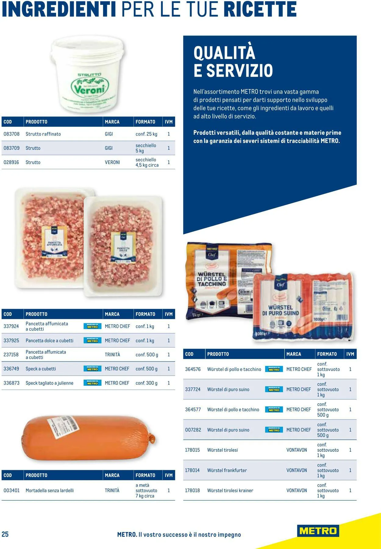 Metro Volantino attuale da 26 ottobre a 26 ottobre di 2024 - Pagina del volantino 25