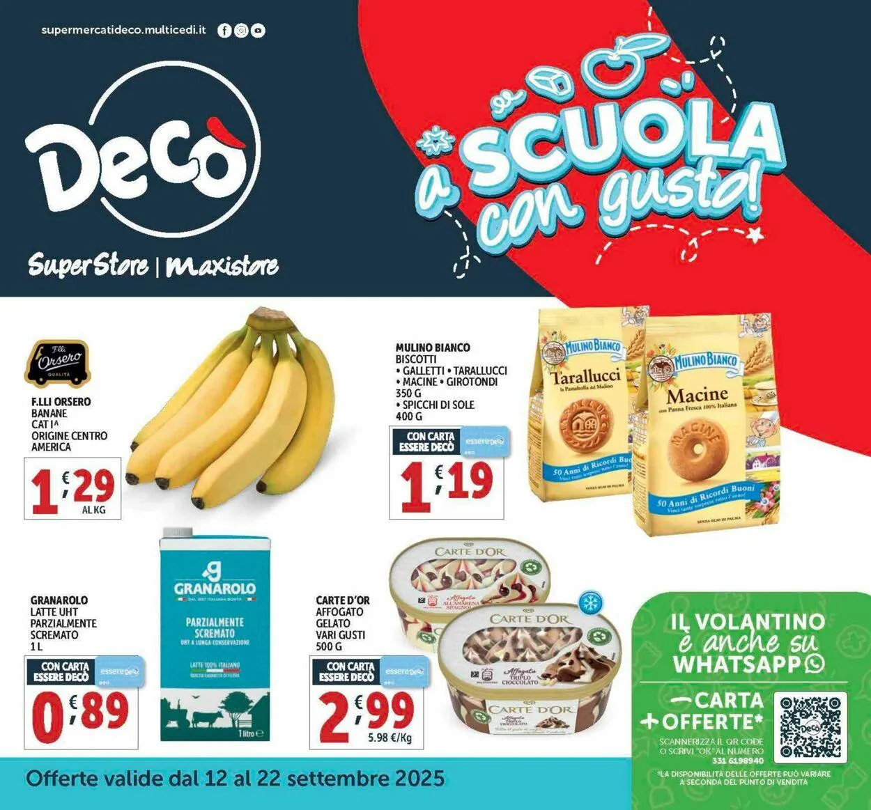 Deco Volantino attuale da 22 settembre a 6 ottobre di 2025 - Pagina del volantino 1