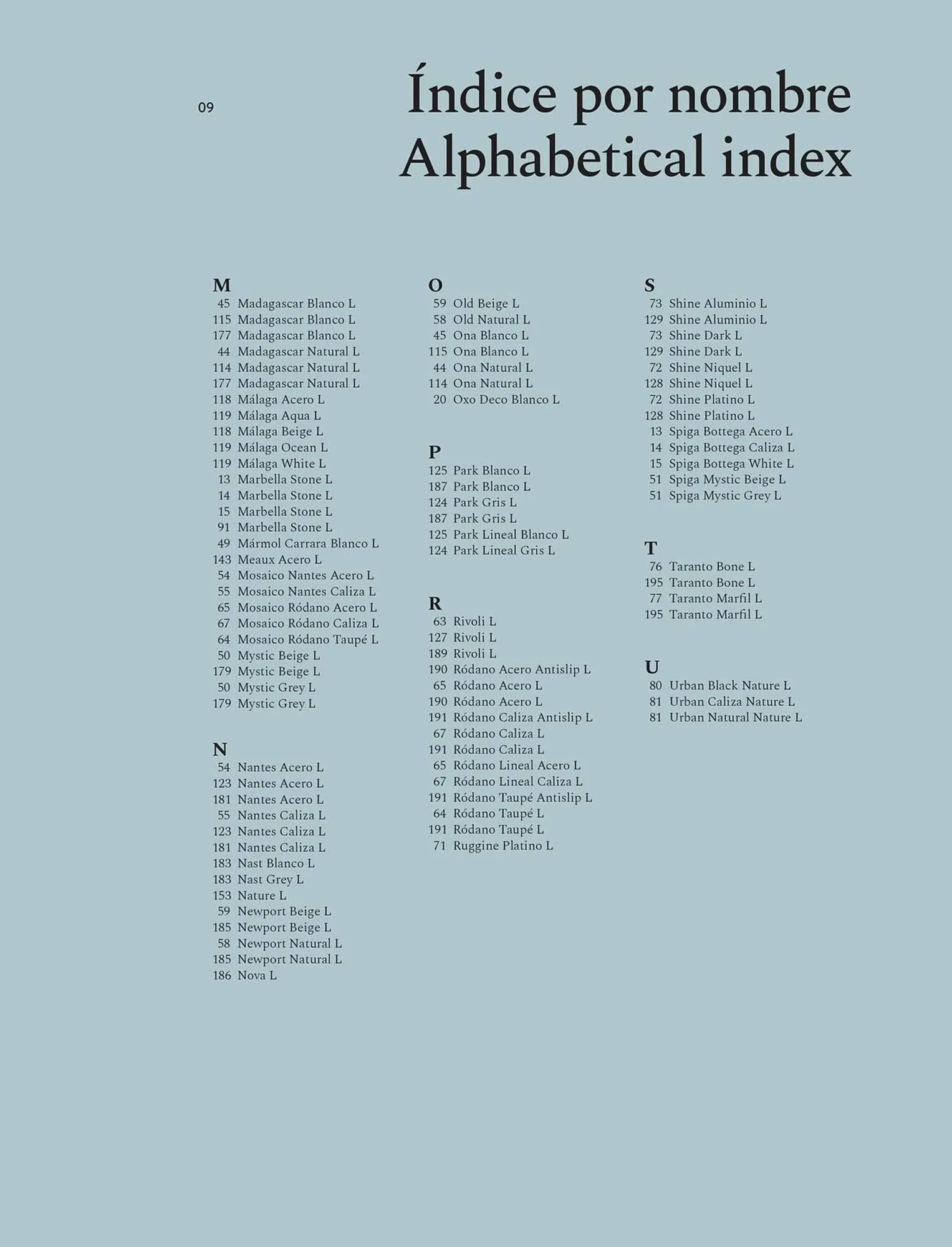 Catalogue Porcelanosa du 27 juin au 31 décembre 2025 - Catalogue page 9