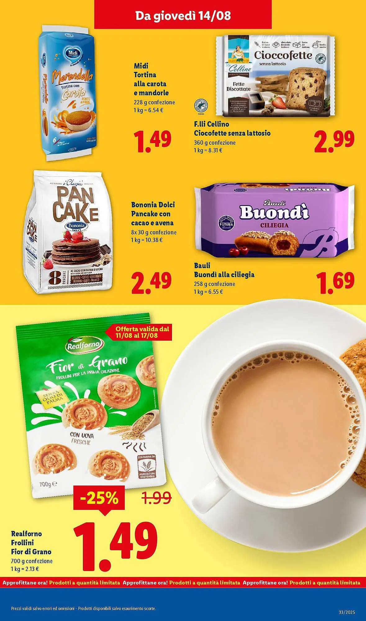 Volantino Lidl da 11 agosto a 17 agosto di 2025 - Pagina del volantino 25