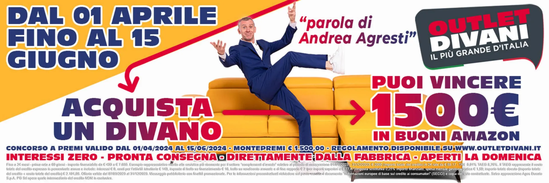 Volantino Outlet Divani - 1