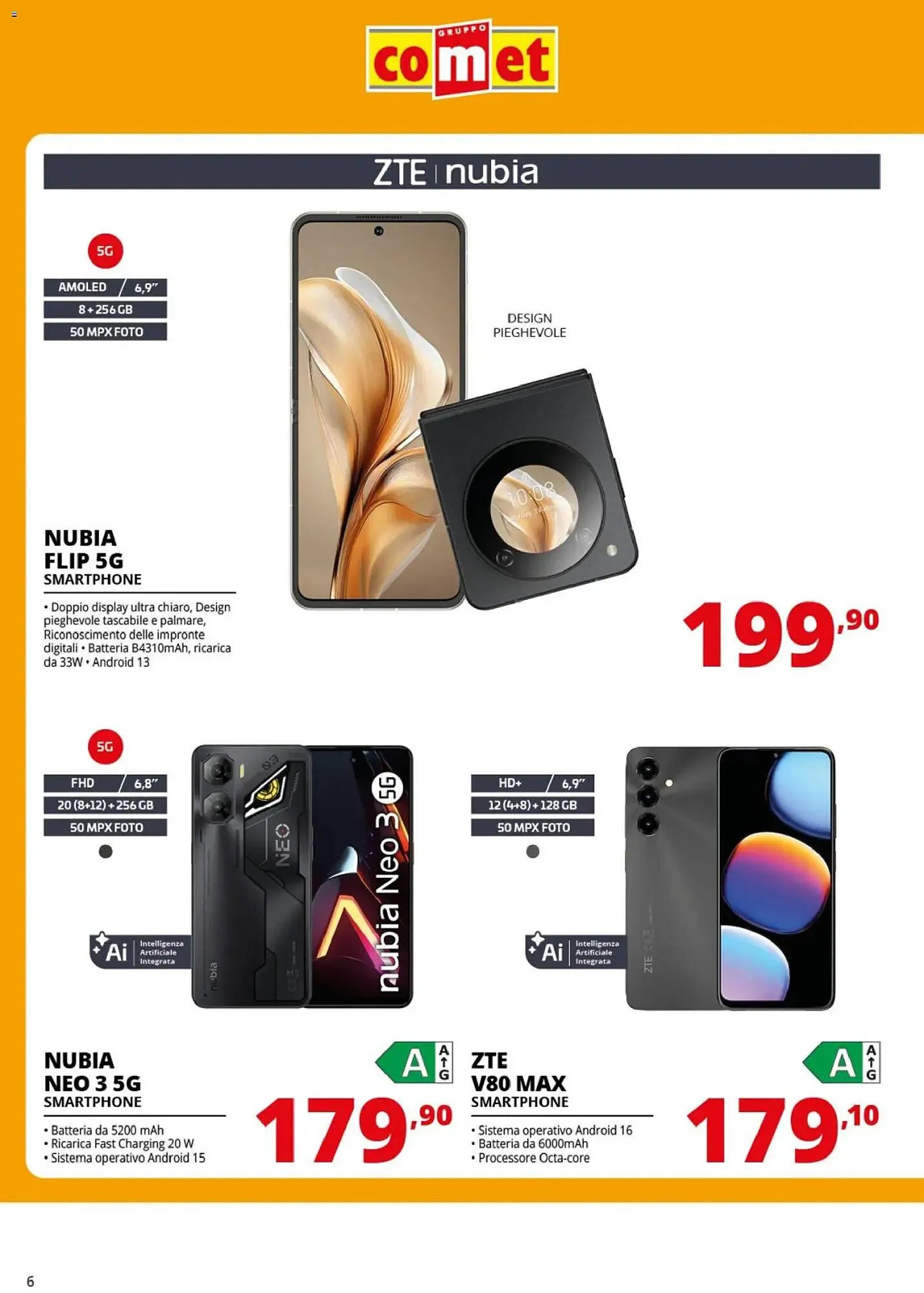 Volantino Comet da 20 marzo a 8 aprile di 2026 - Pagina del volantino 6