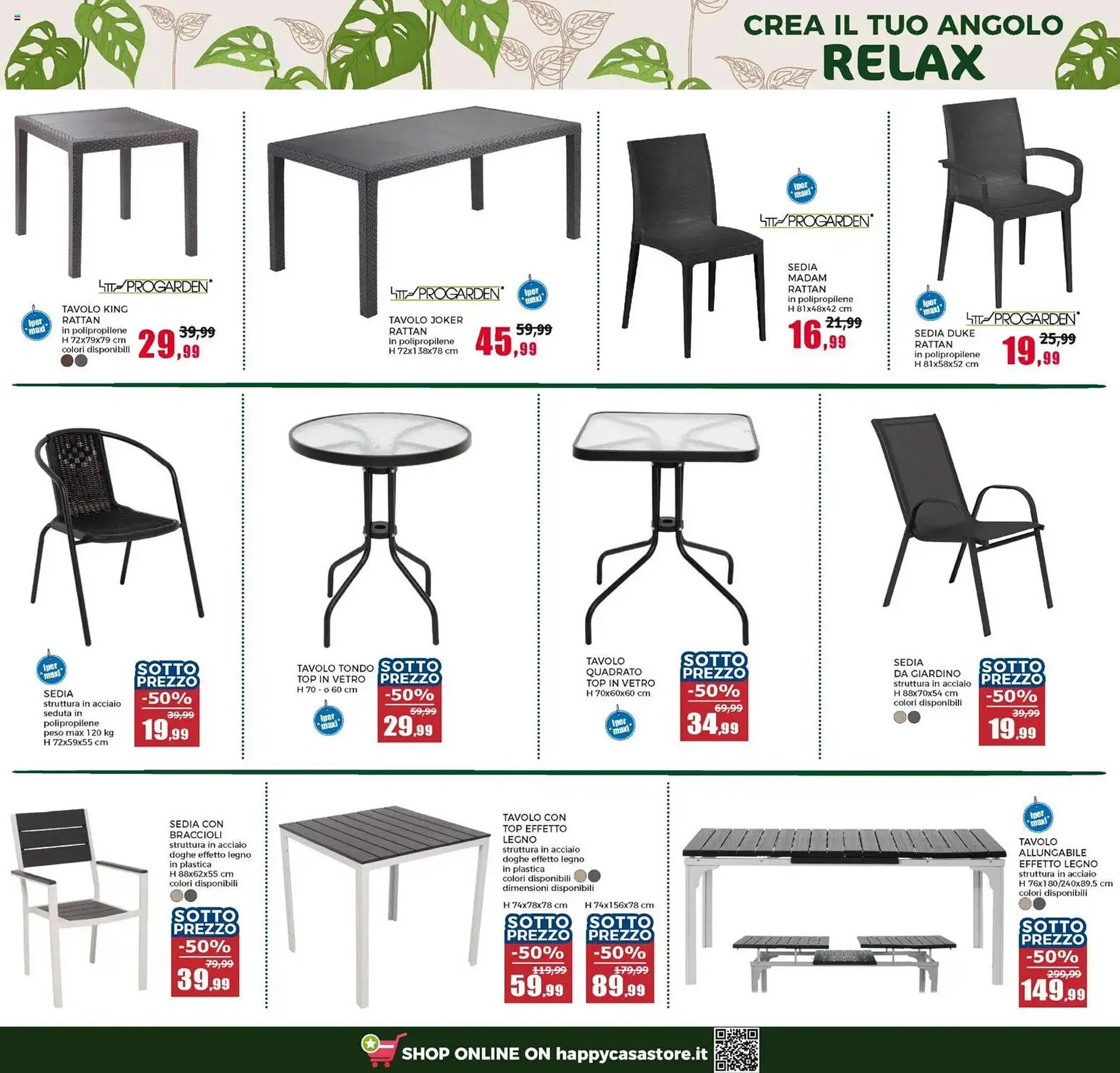 Volantino Happy Casa da 25 marzo a 8 aprile di 2026 - Pagina del volantino 19