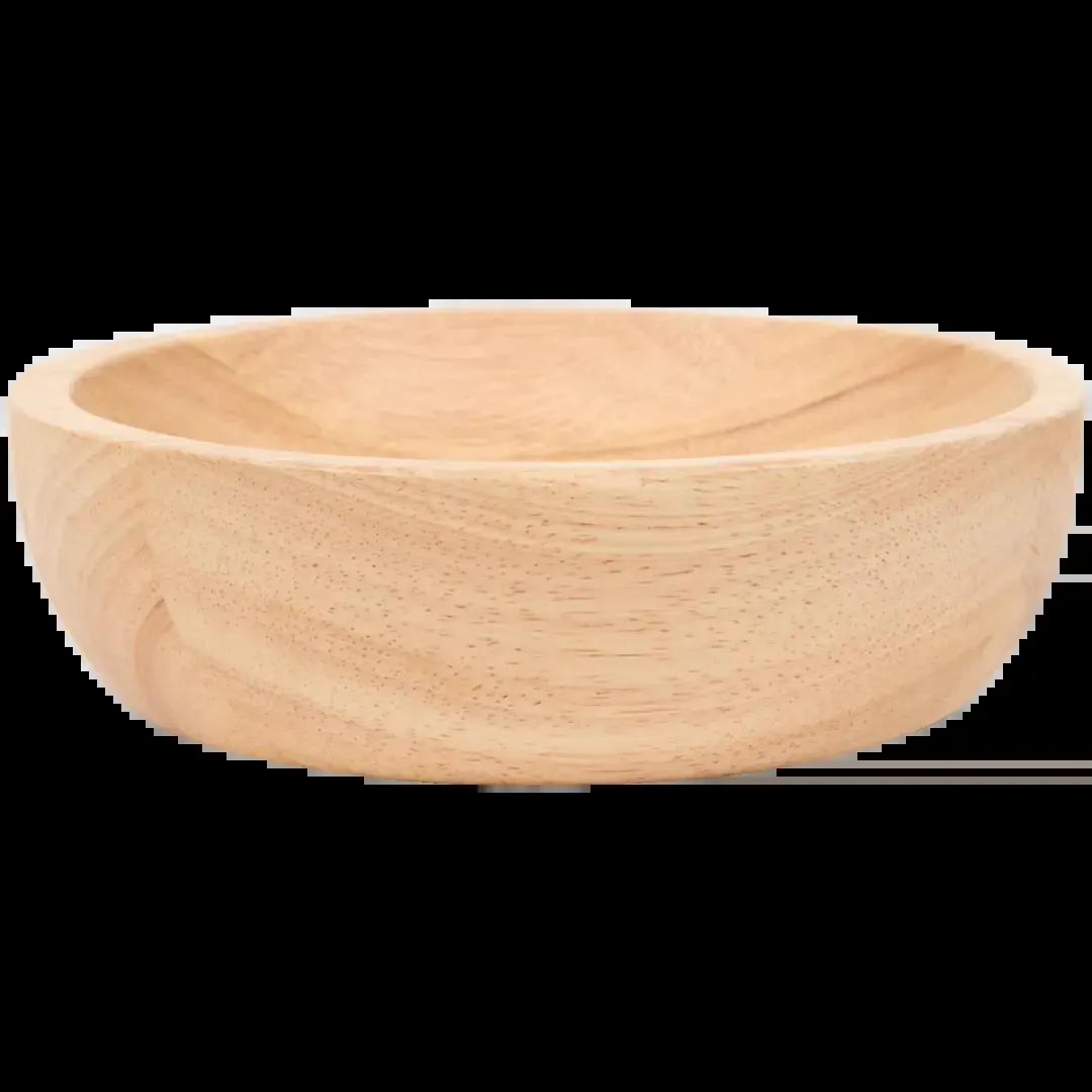 Ciotola in legno di gomma