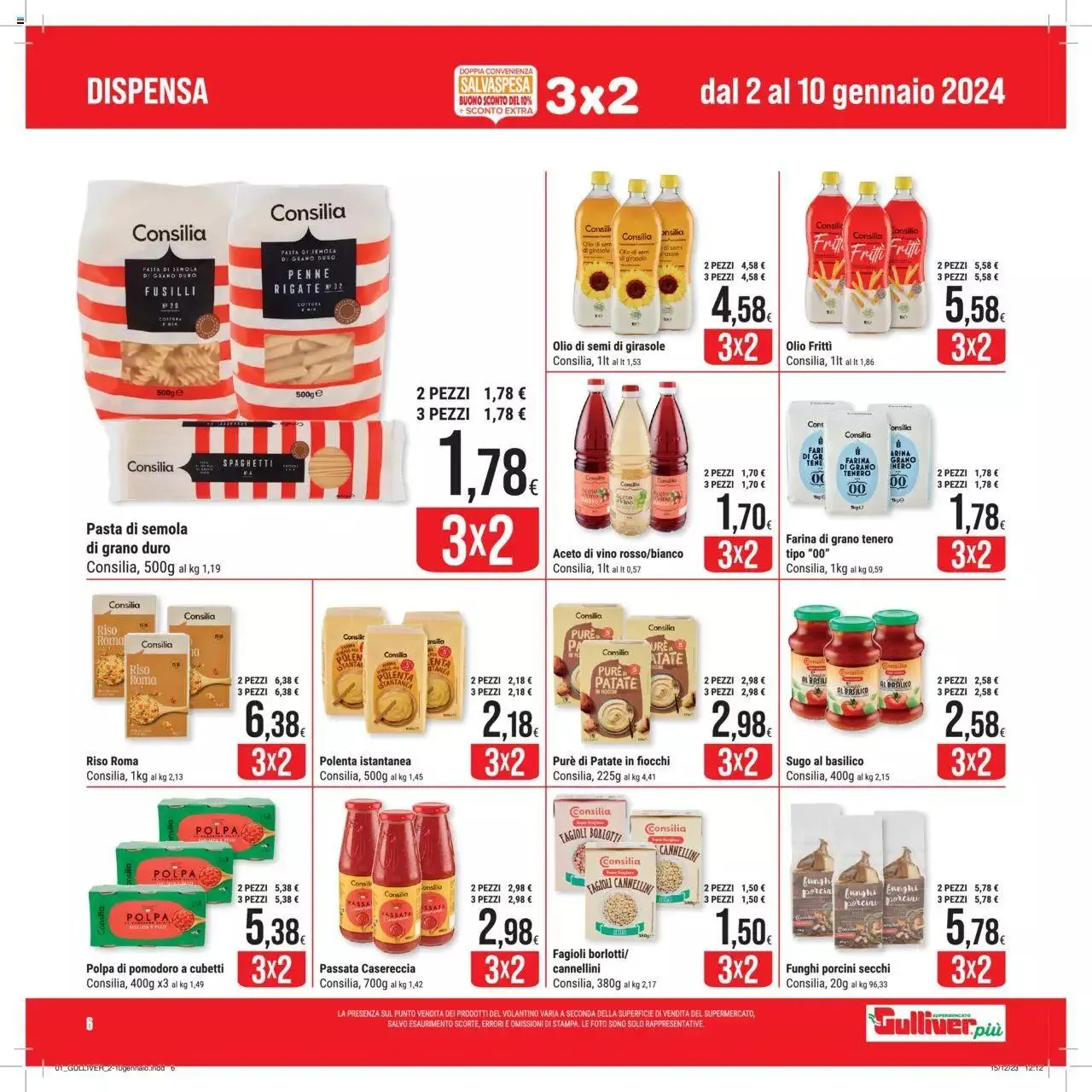 Volantino Gulliver da 2 gennaio a 10 gennaio di 2024 - Pagina del volantino 6