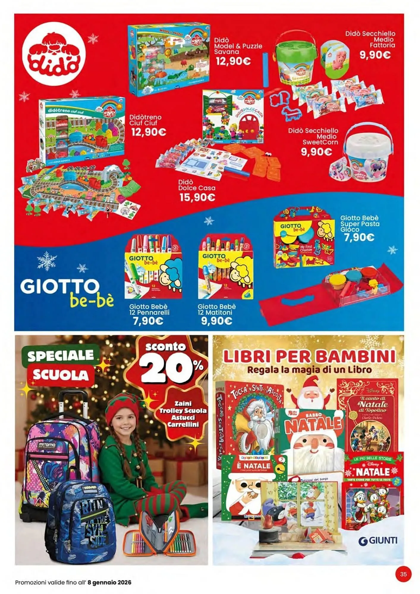 Volantino Paniate da 9 dicembre a 8 gennaio di 2026 - Pagina del volantino 35