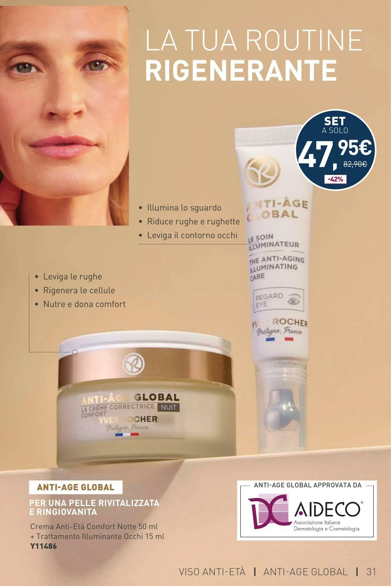 Yves Rocher Volantino attuale da 7 novembre a 21 novembre di 2024 - Pagina del volantino 31