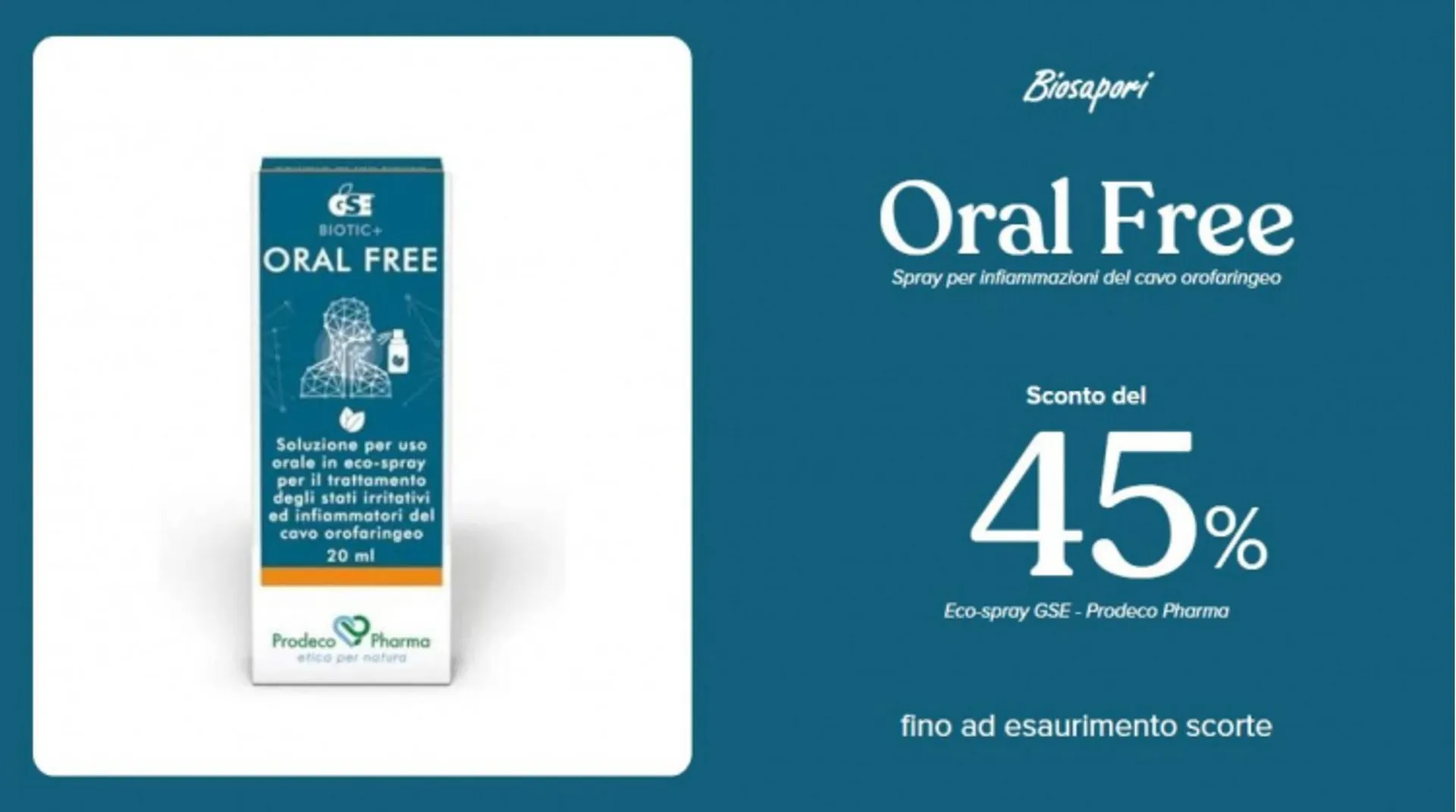 Volantino Biosapori da 1 luglio a 31 luglio di 2025 - Pagina del volantino 1