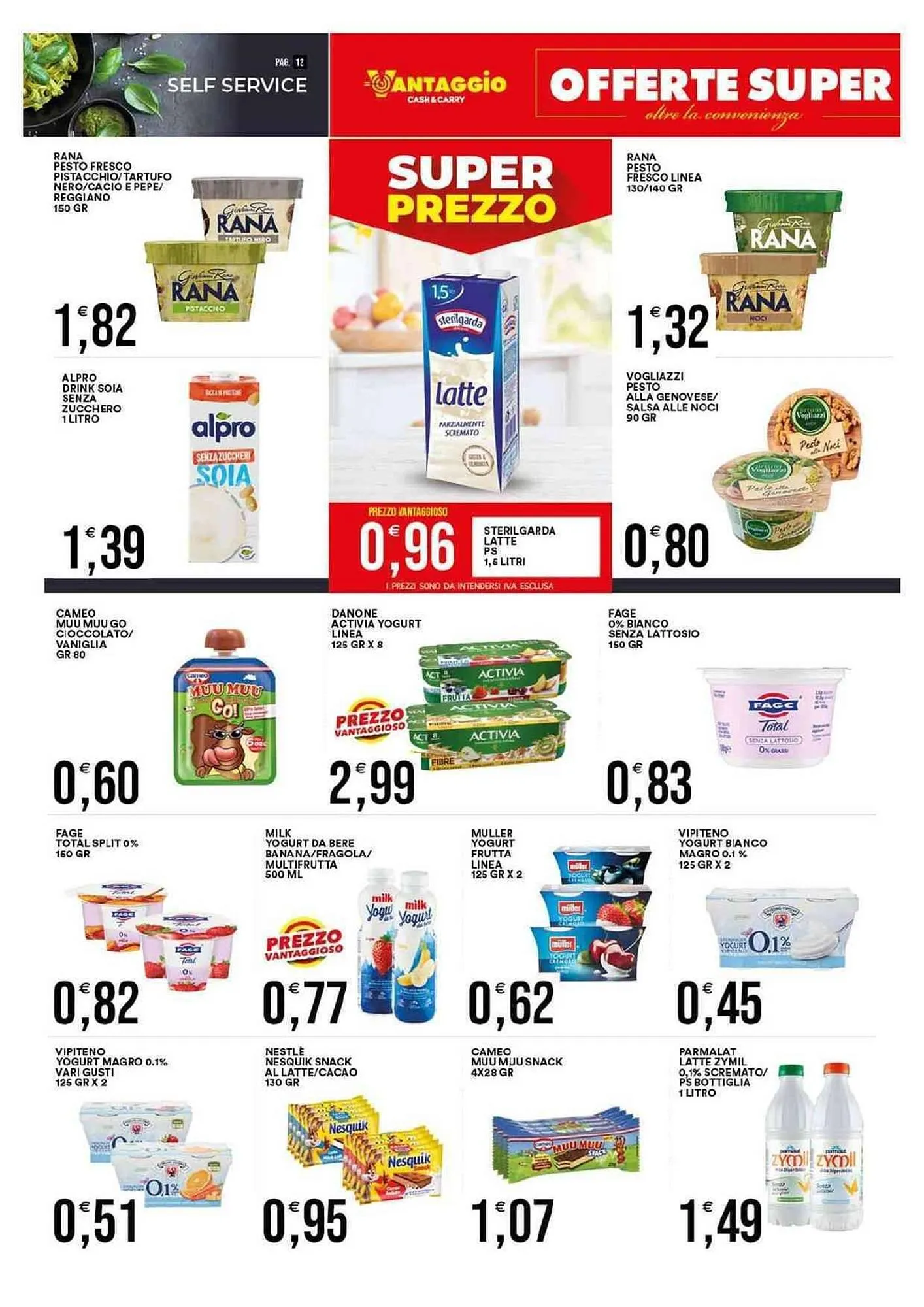 Volantino Vantaggio Cash&Carry da 23 marzo a 4 aprile di 2026 - Pagina del volantino 12