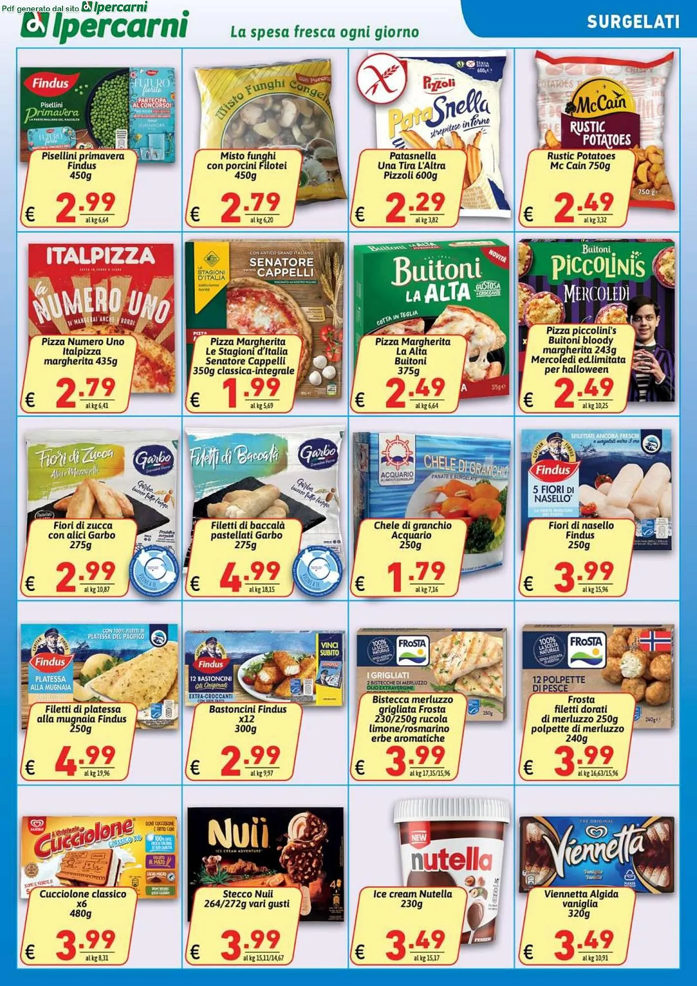 Volantino Ipercarni da 17 ottobre a 28 ottobre di 2025 - Pagina del volantino 11