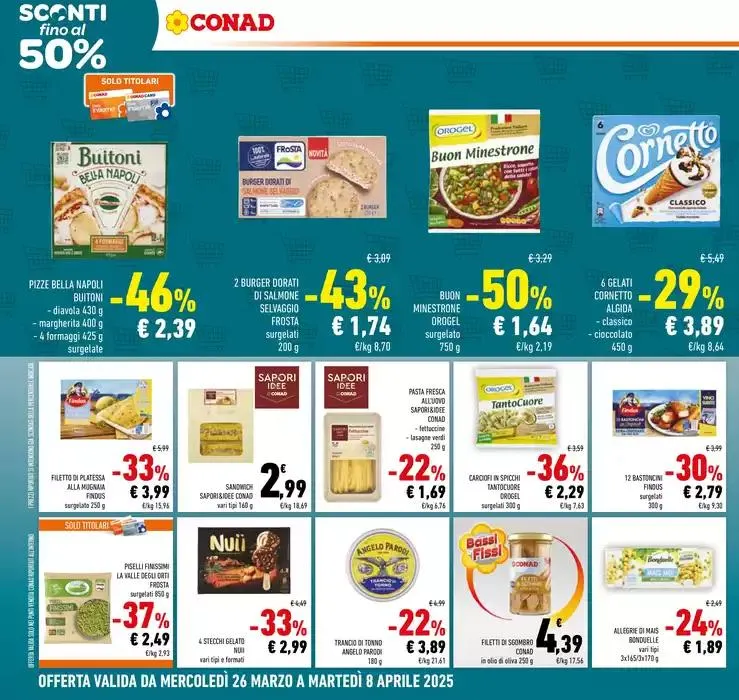 Sconti Fino al 50% da 26 marzo a 8 aprile di 2025 - Pagina del volantino 6