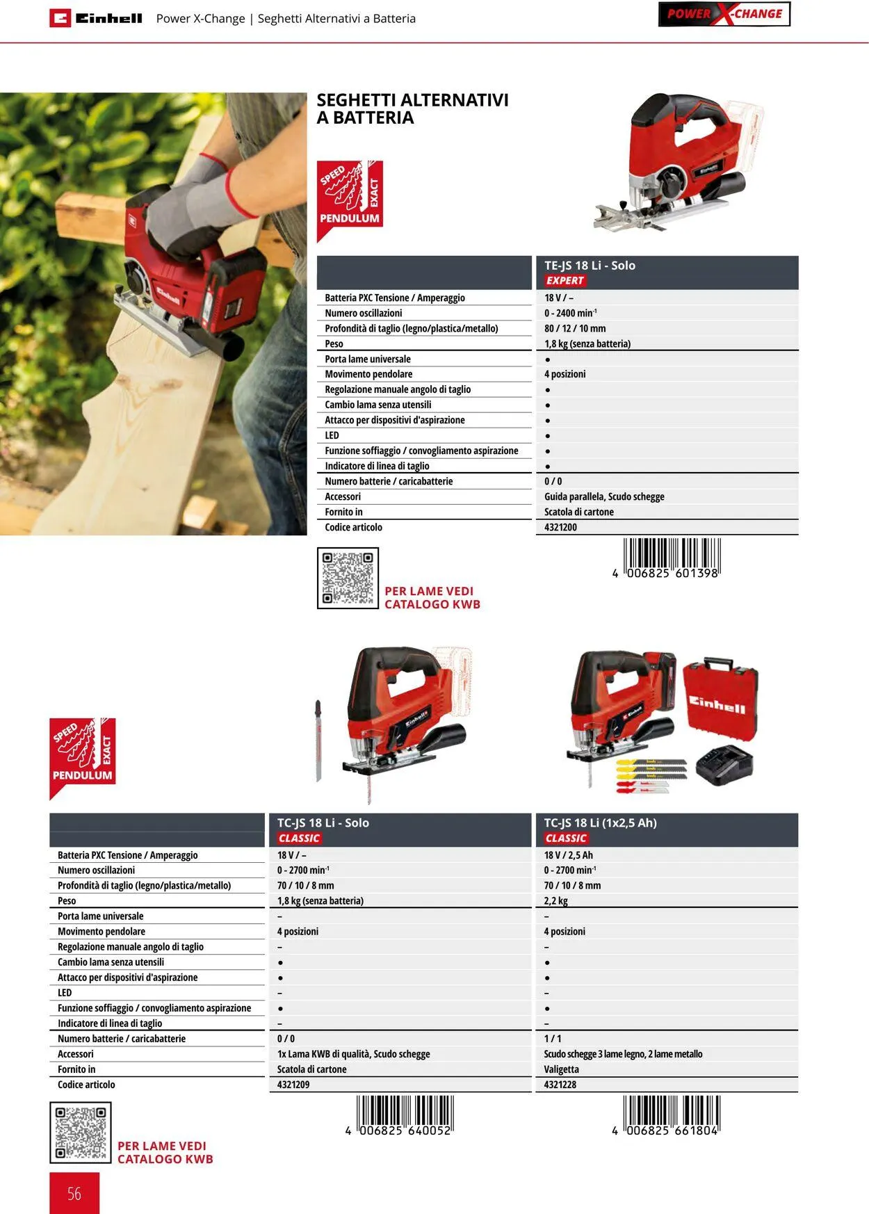 Einhell da 17 giugno a 17 dicembre di 2025 - Pagina del volantino 56