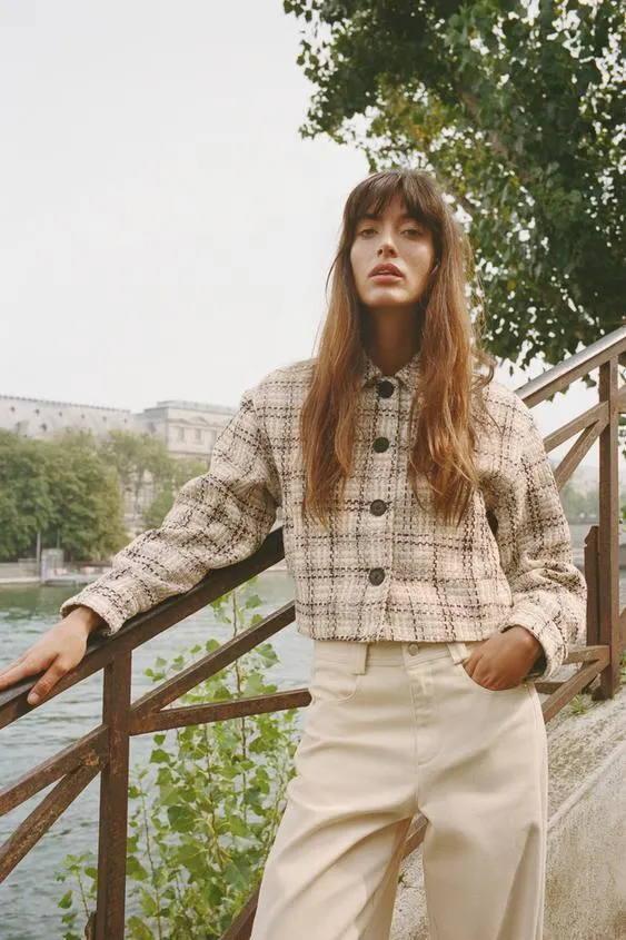 GIACCA CORTA TESTURIZZATA