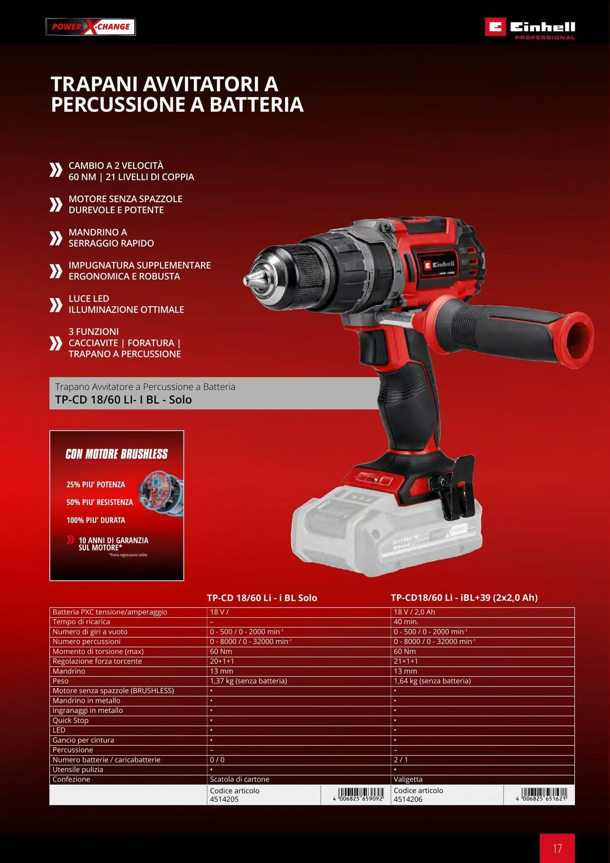 Einhell da 17 giugno a 17 dicembre di 2025 - Pagina del volantino 17