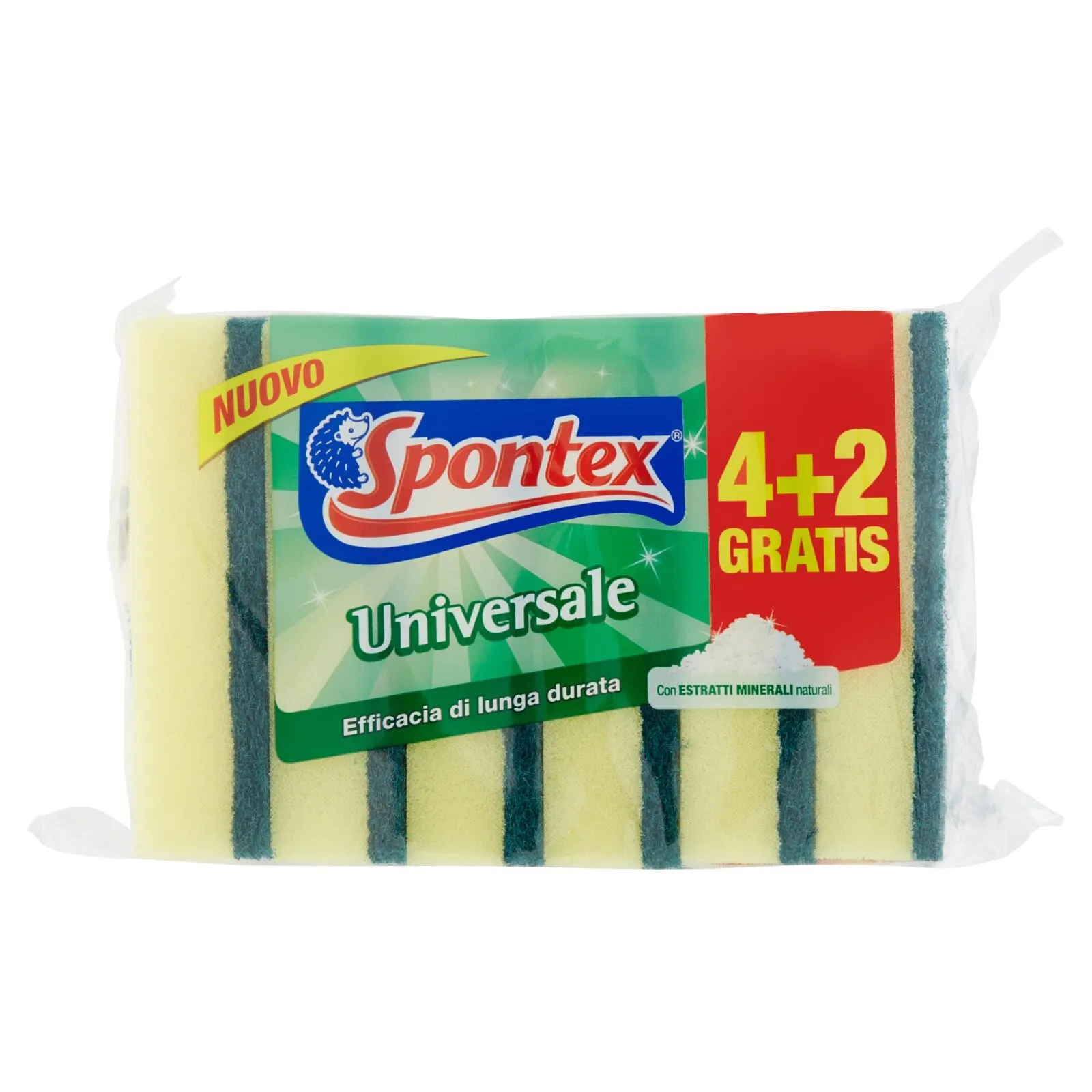 Spontex Spugna Abrasiva Universale 4+2