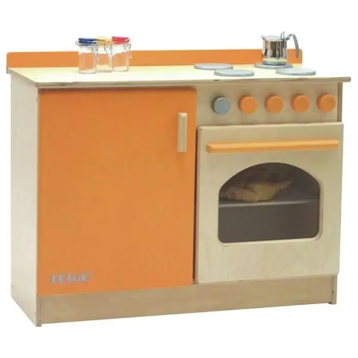 Frigorifero con cucina - cucina orange