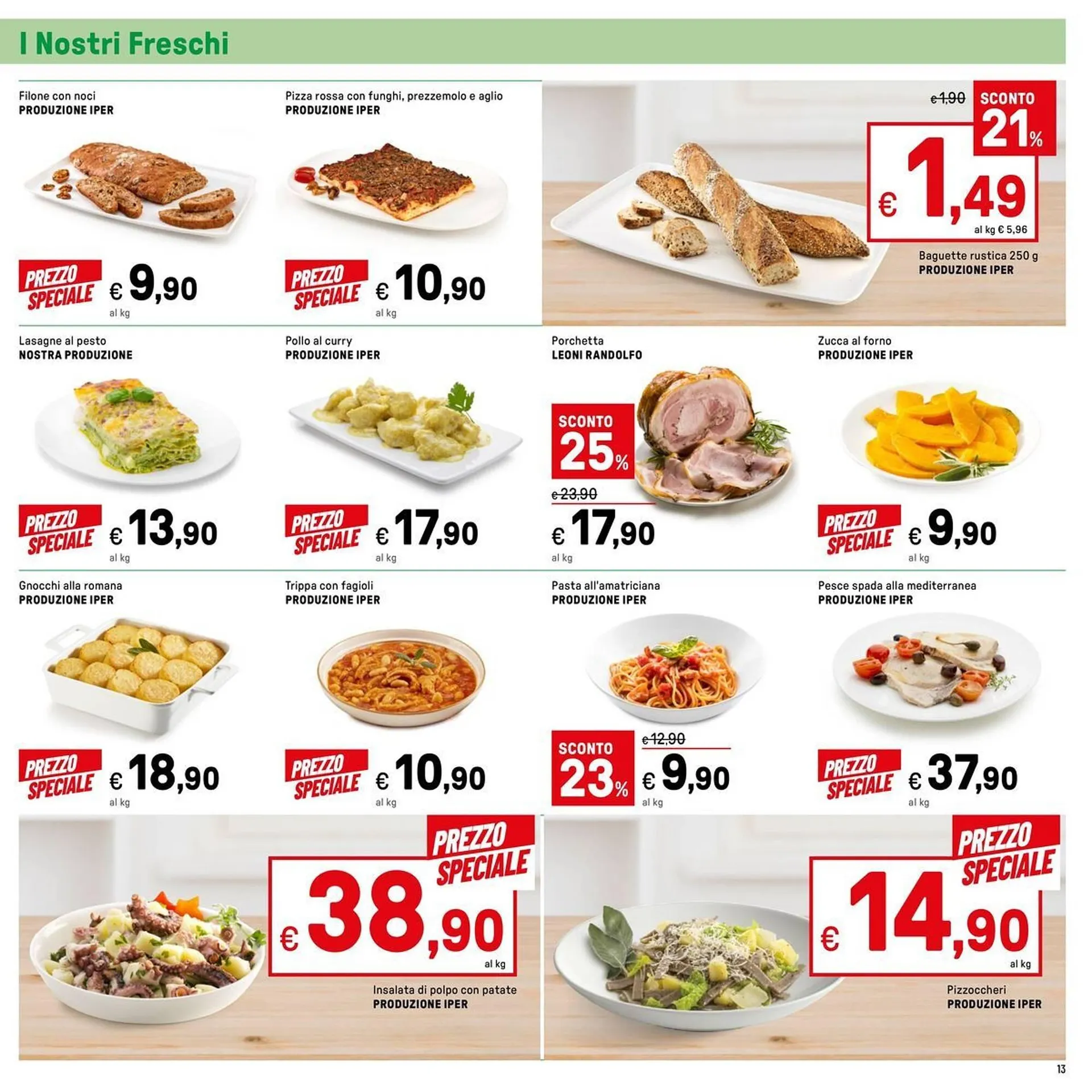 Volantino Iper La Grande da 2 ottobre a 11 ottobre di 2025 - Pagina del volantino 13