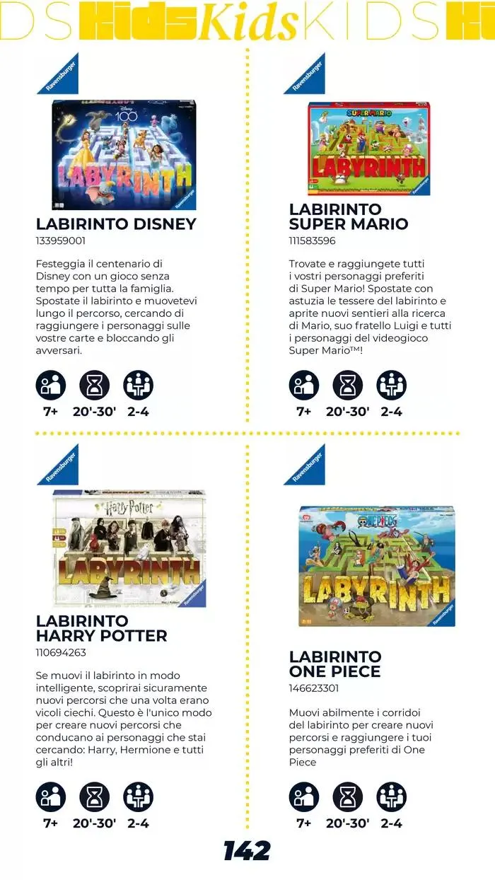 Catalogo Giochi di Società da 1 marzo a 15 marzo di 2025 - Pagina del volantino 142