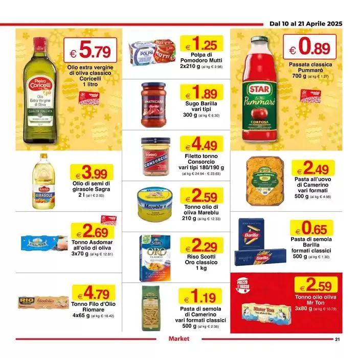 Buona Pasqua da 10 aprile a 21 aprile di 2025 - Pagina del volantino 21
