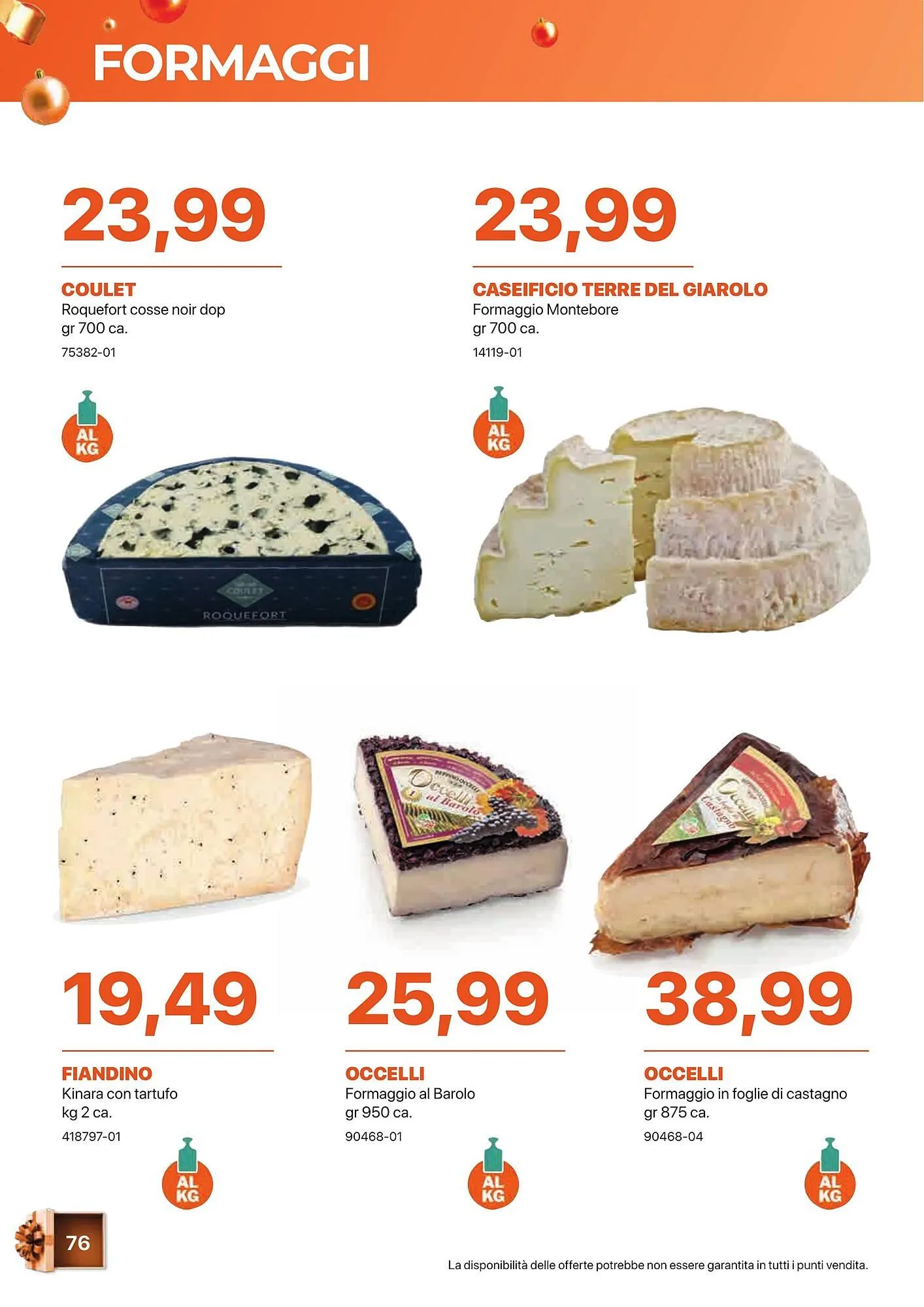 Volantino GrosMarket da 17 dicembre a 25 dicembre di 2025 - Pagina del volantino 76