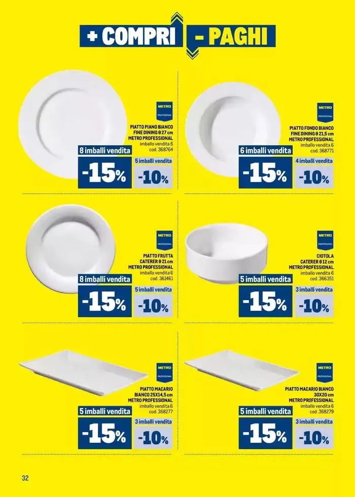+ Compri - Paghi dal 1.05 al 9.07 da 2 maggio a 9 luglio di 2025 - Pagina del volantino 32
