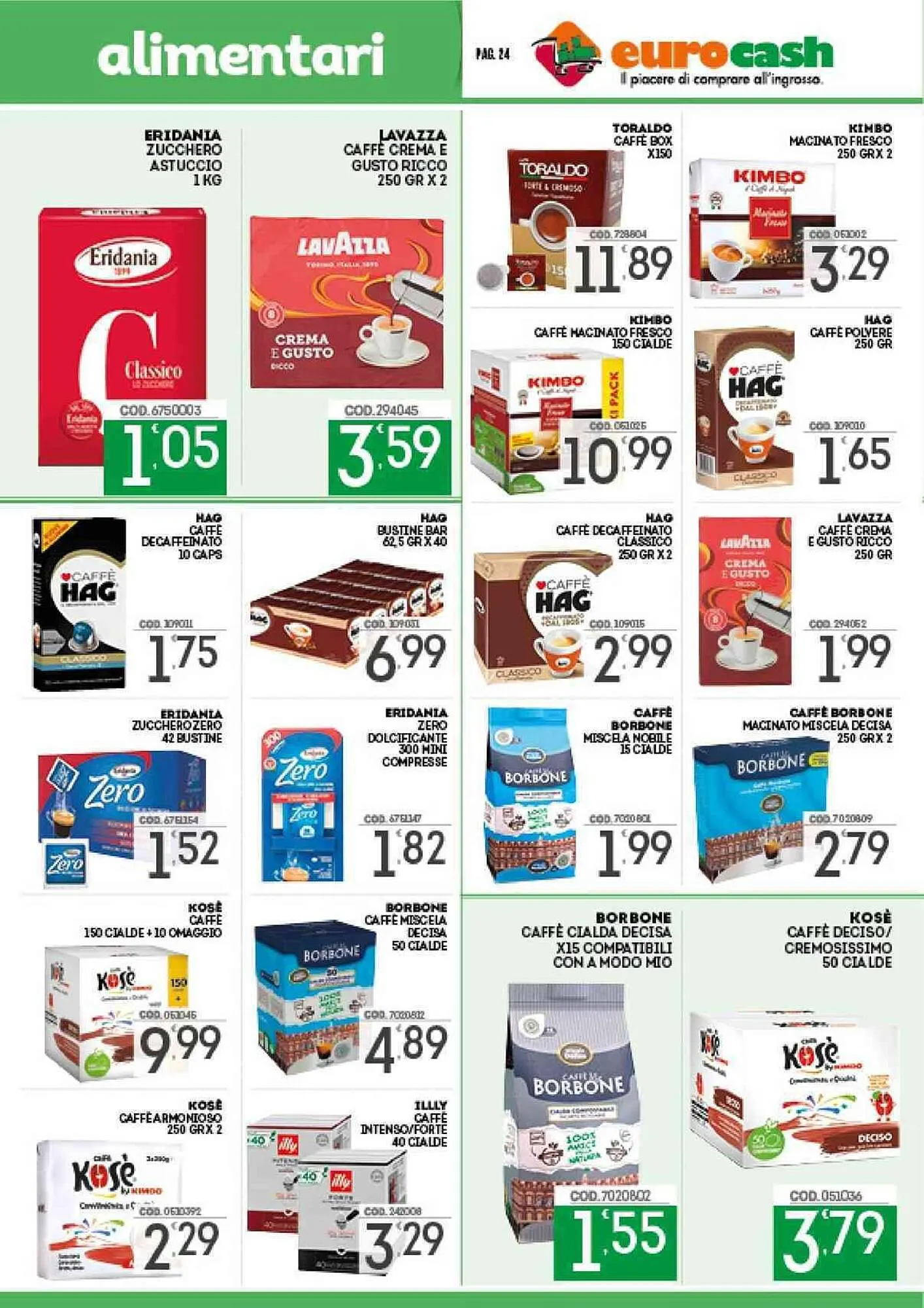 Volantino Eurocash da 3 gennaio a 21 gennaio di 2024 - Pagina del volantino 24
