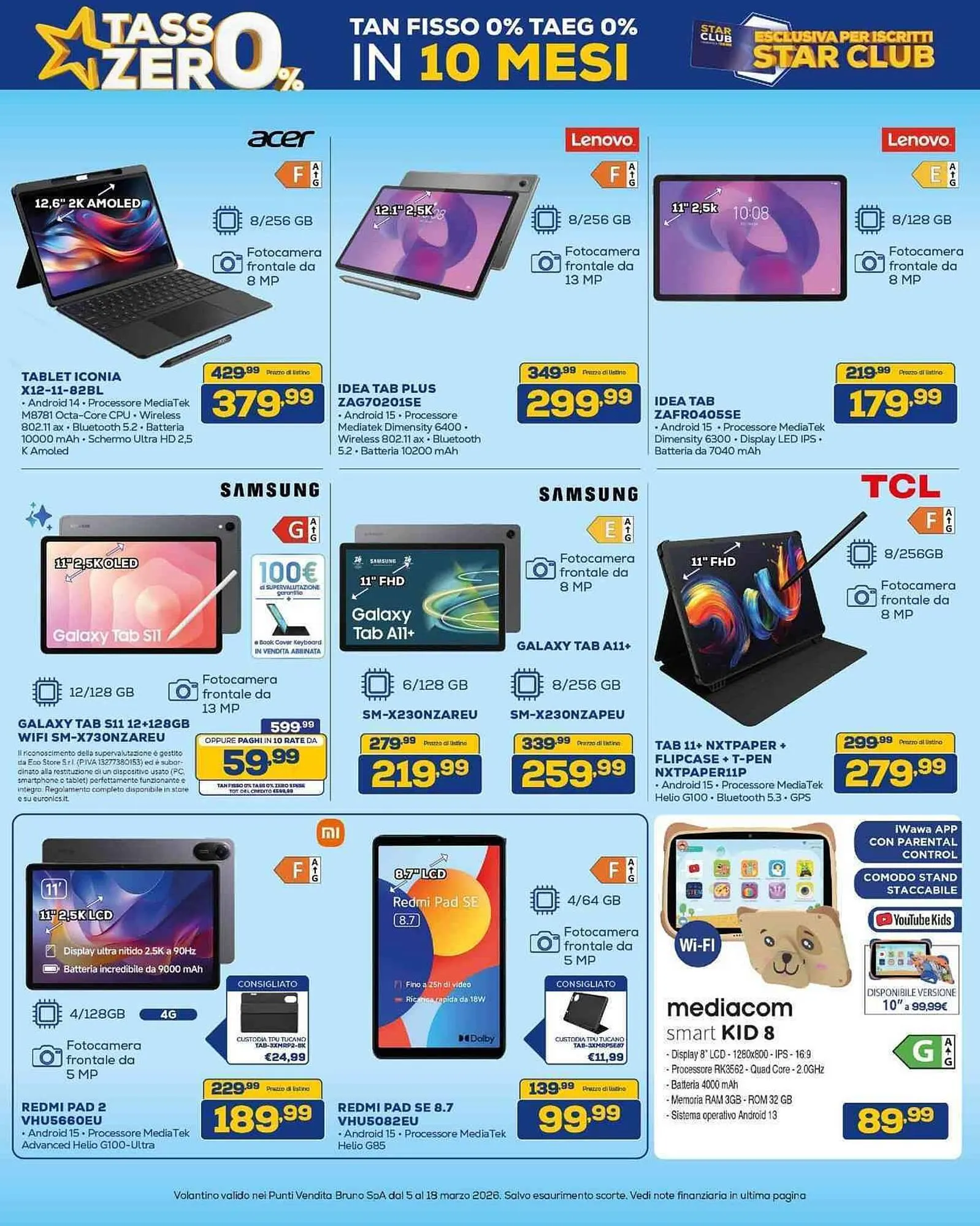 Volantino Euronics da 5 marzo a 18 marzo di 2026 - Pagina del volantino 21