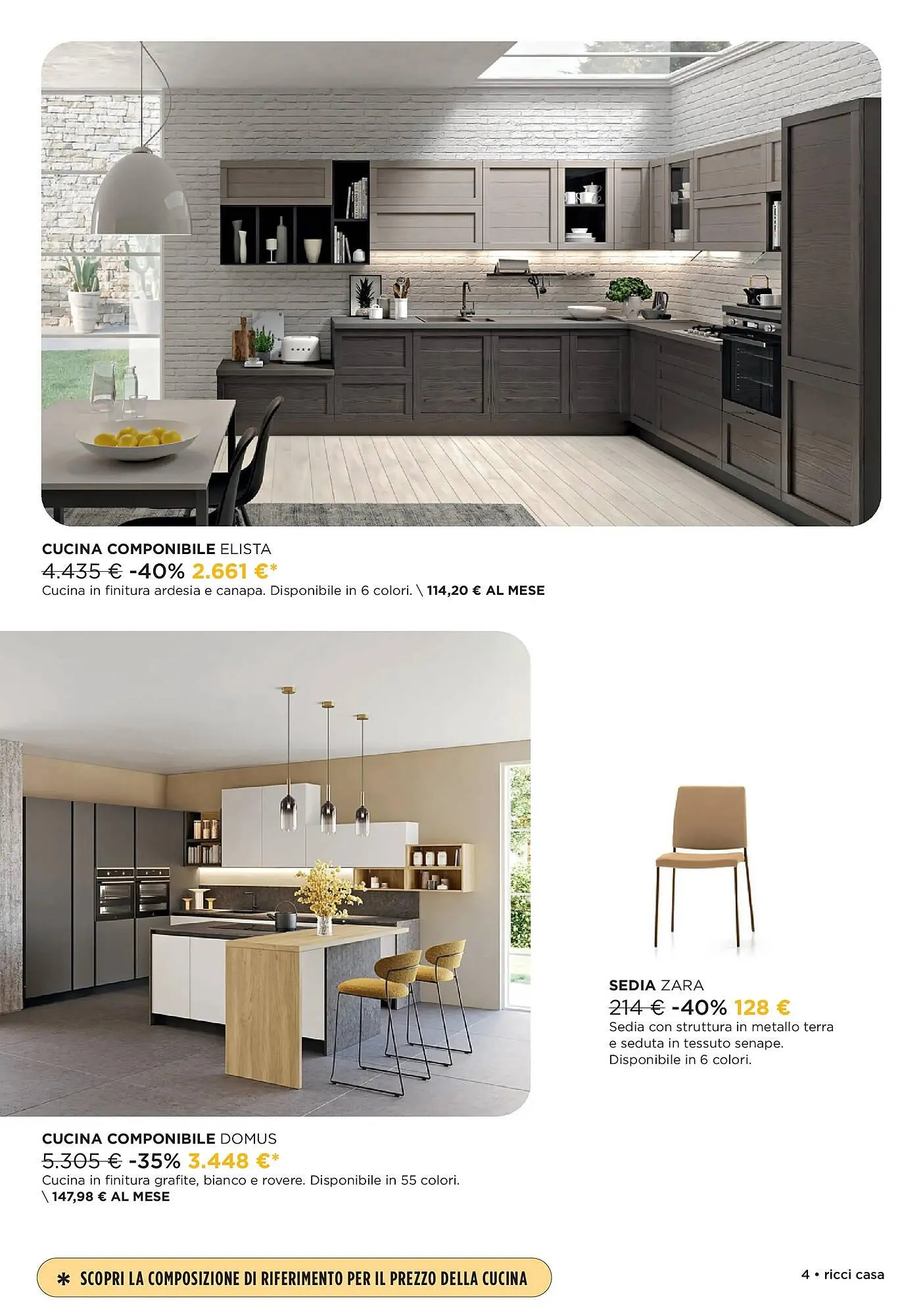Volantino Ricci Casa da 15 febbraio a 1 marzo di 2026 - Pagina del volantino 4