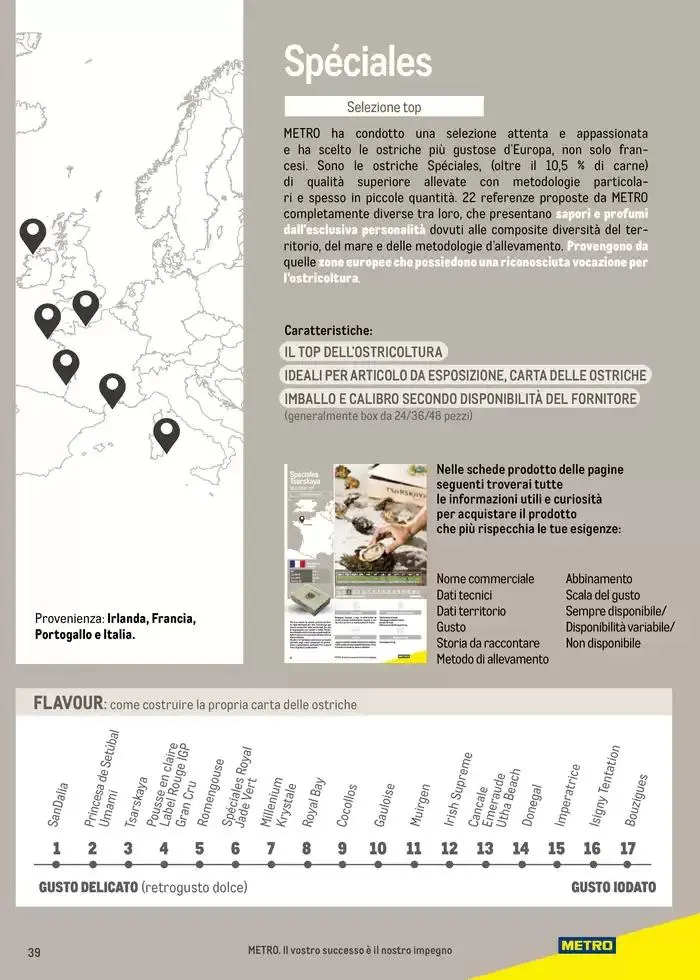 Catalogo Frutti di mare da 2 gennaio a 31 luglio di 2025 - Pagina del volantino 39