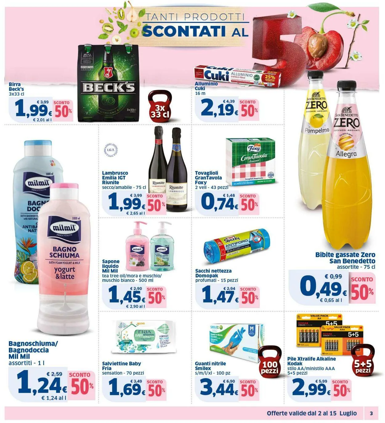 Sigma - Bologna Volantino attuale da 2 luglio a 15 luglio di 2025 - Pagina del volantino 3