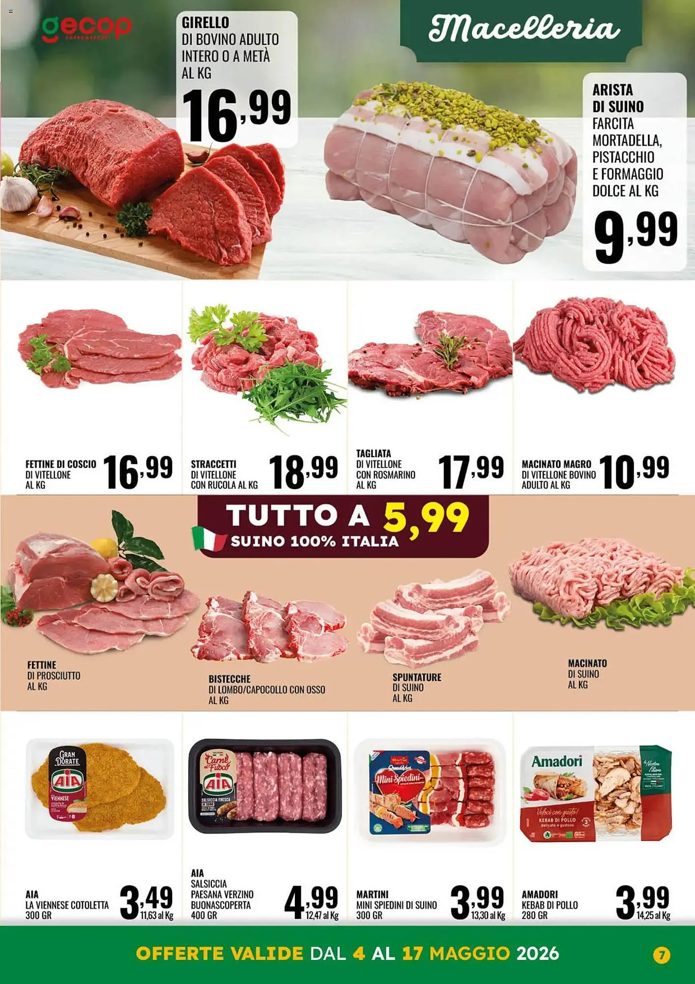 Volantino Gecop da 4 maggio a 17 maggio di 2026 - Pagina del volantino 7