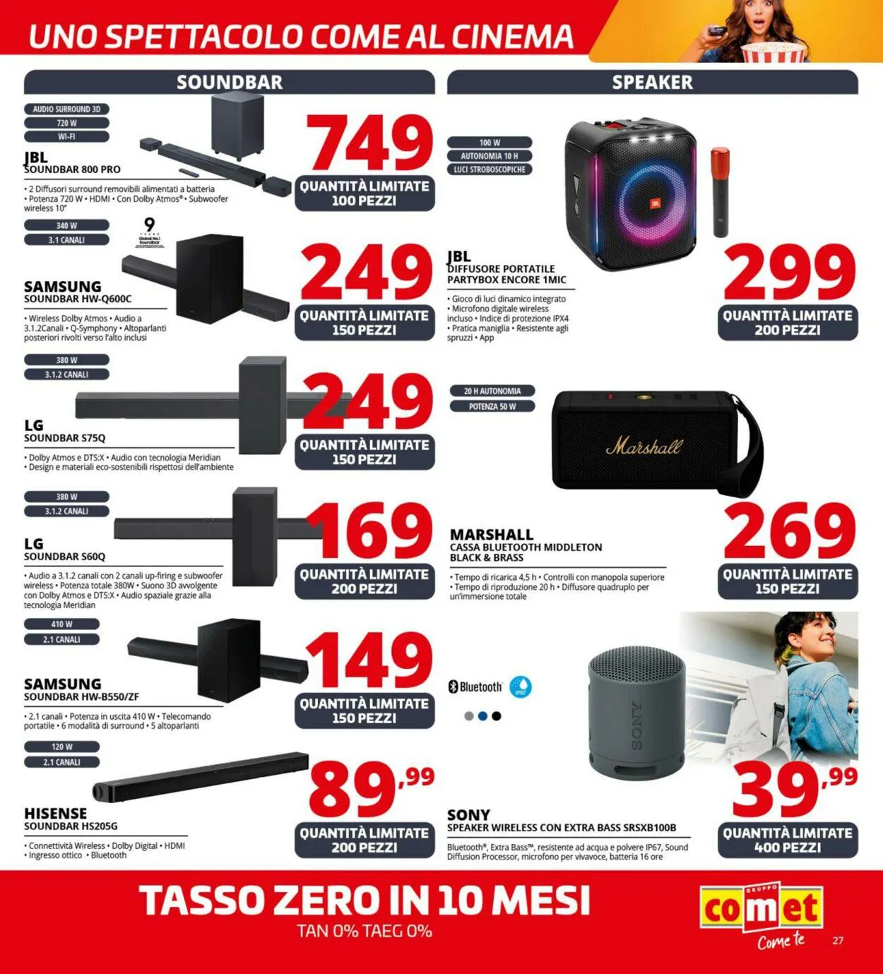 Comet Volantino attuale da 4 gennaio a 17 gennaio di 2024 - Pagina del volantino 27