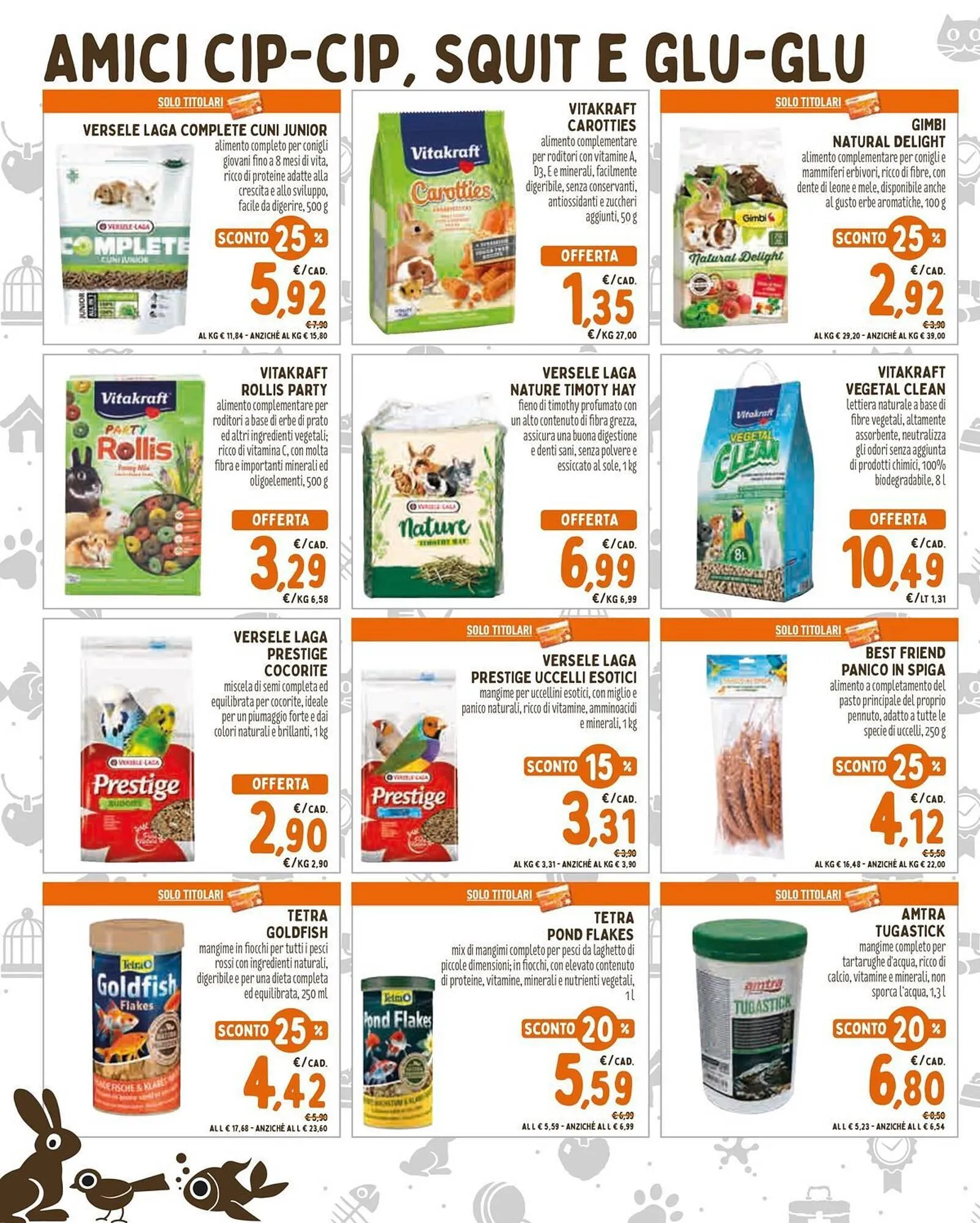 Volantino Pet Store Conad da 31 luglio a 10 settembre di 2025 - Pagina del volantino 6