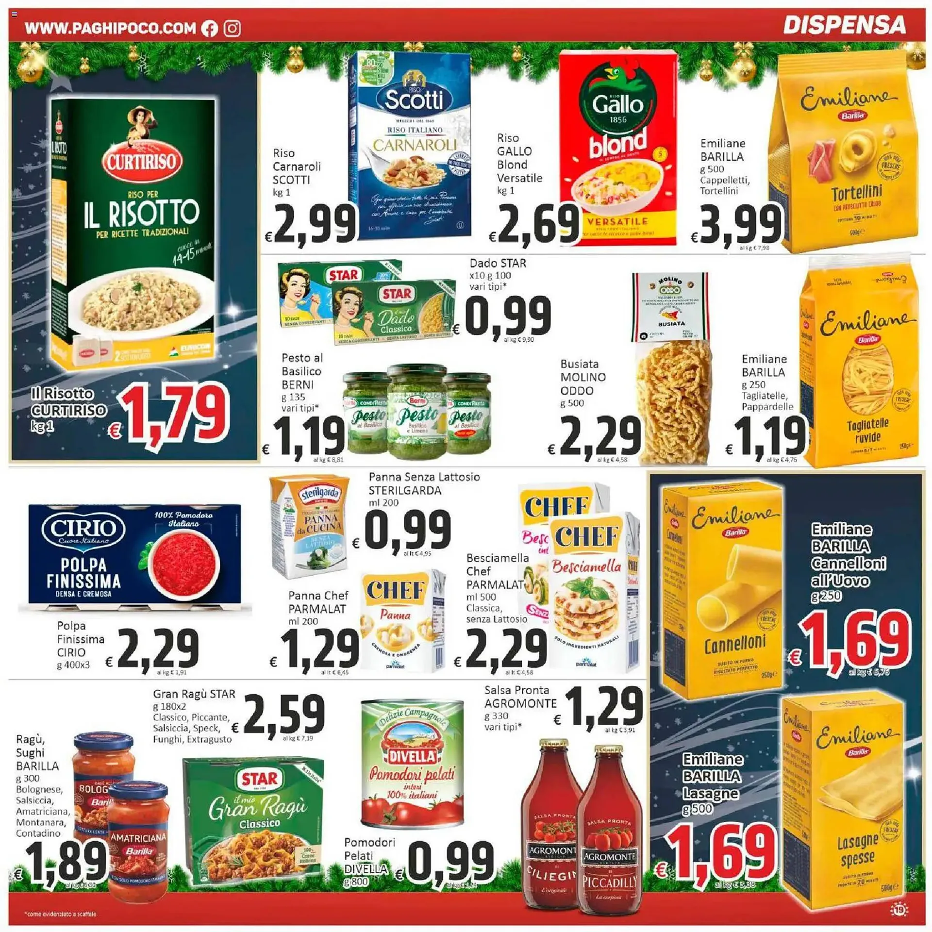 Volantino Paghi Poco da 11 dicembre a 26 dicembre di 2025 - Pagina del volantino 19