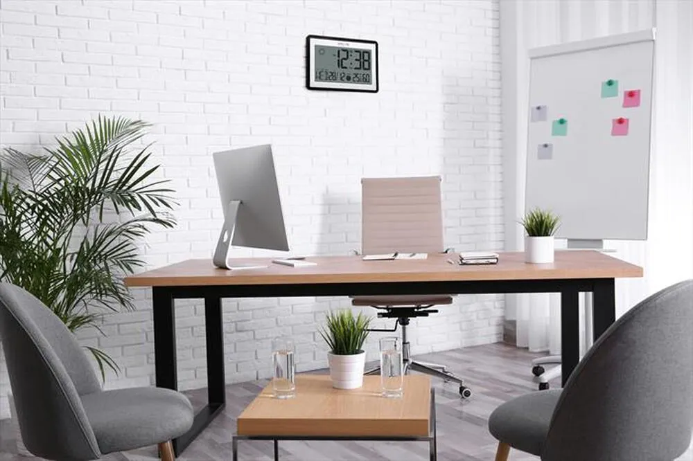 EXPLORE SCIENTIFIC - RDC8002CM3000 OROLOGIO DA PARETE O DA TAVOLO-Black