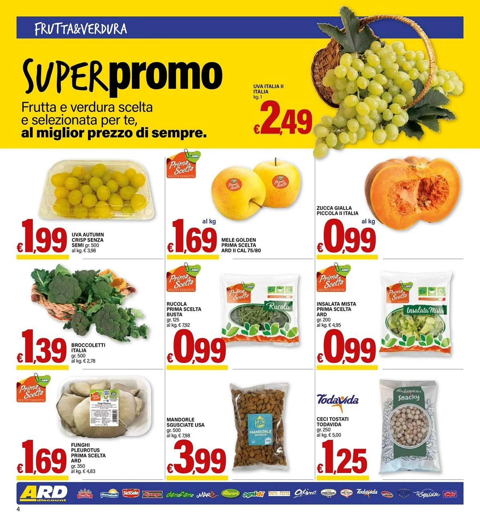 Volantino Ard Discount da 24 ottobre a 3 novembre di 2024 - Pagina del volantino 4