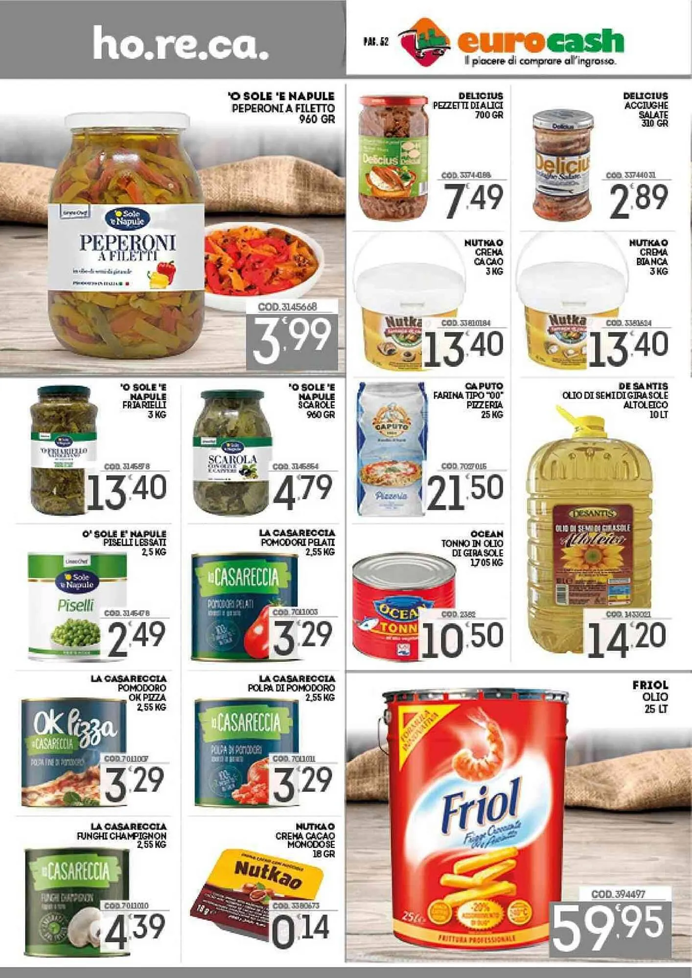 Volantino Eurocash da 3 gennaio a 21 gennaio di 2024 - Pagina del volantino 52