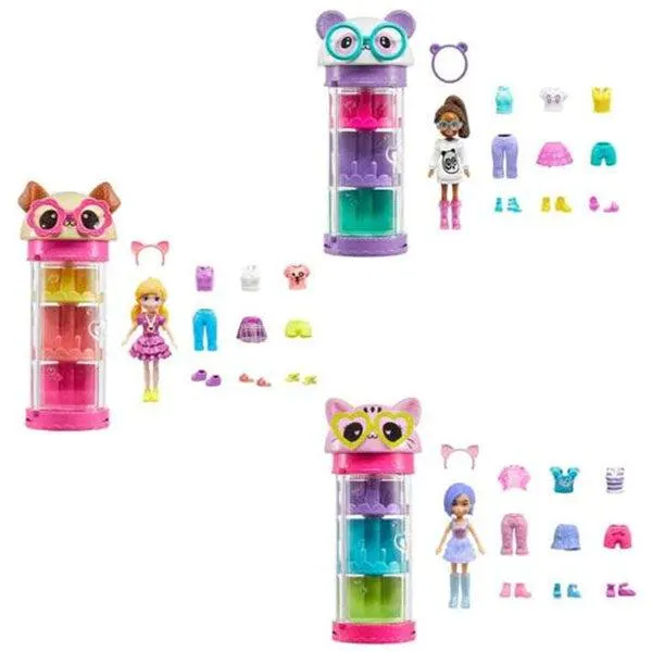 Polly Pocket Armadio Gira La Moda Assortito