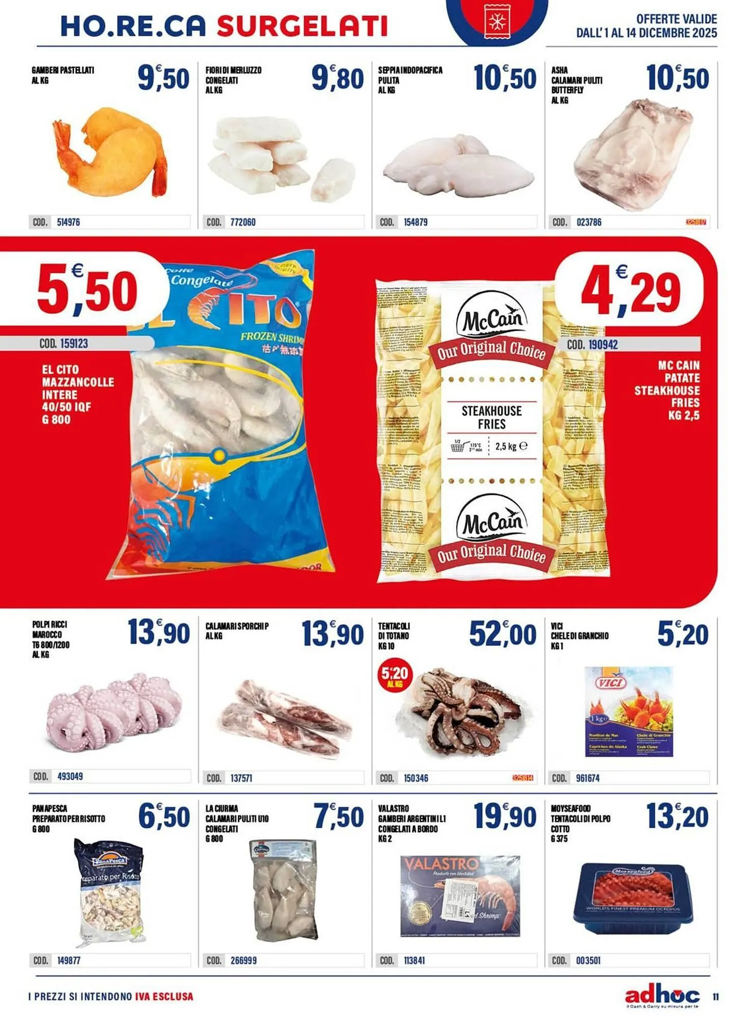 Volantino Adhoc da 2 dicembre a 14 dicembre di 2025 - Pagina del volantino 11