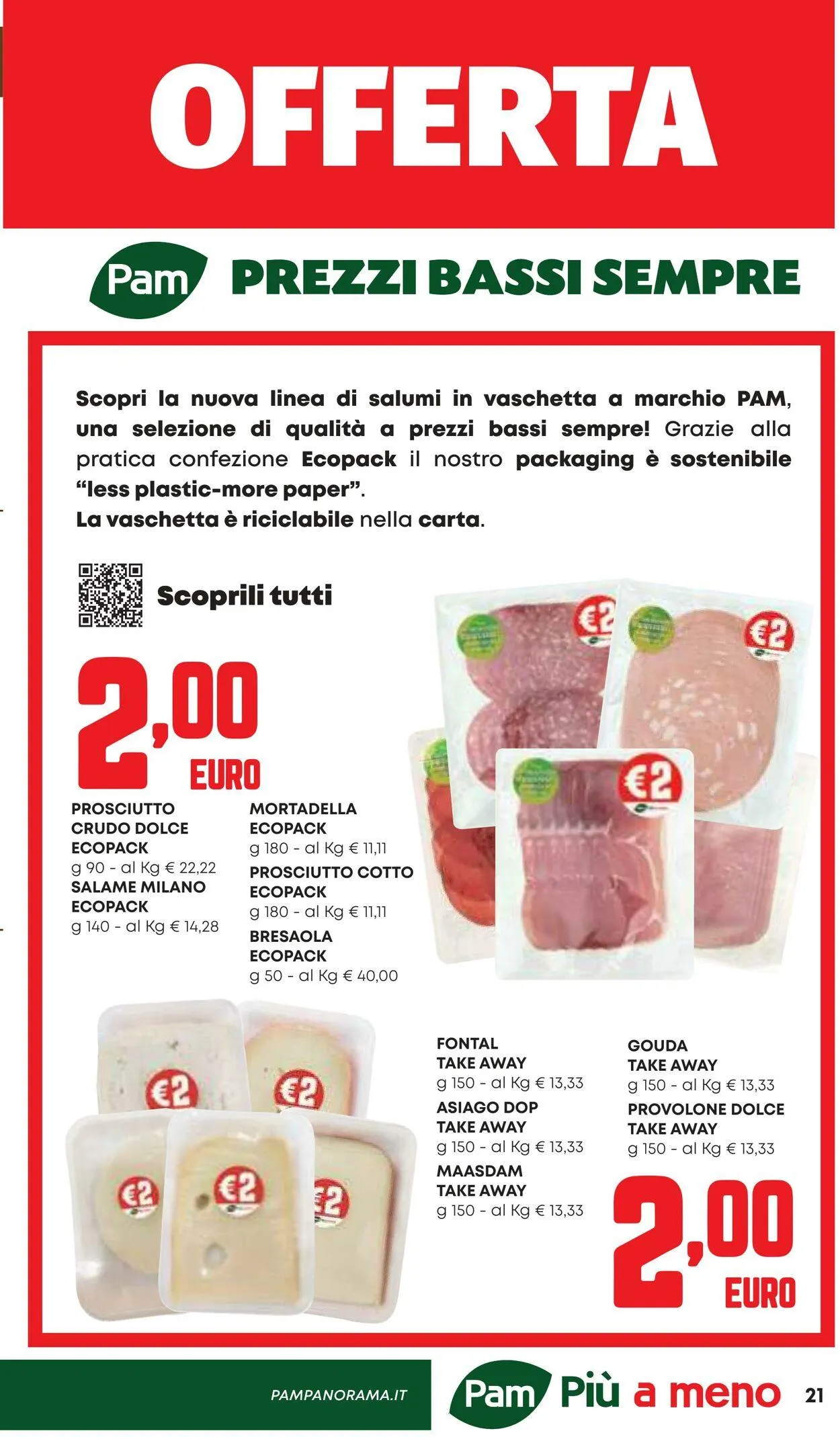 Pam Panorama Volantino attuale da 17 luglio a 31 luglio di 2025 - Pagina del volantino 21